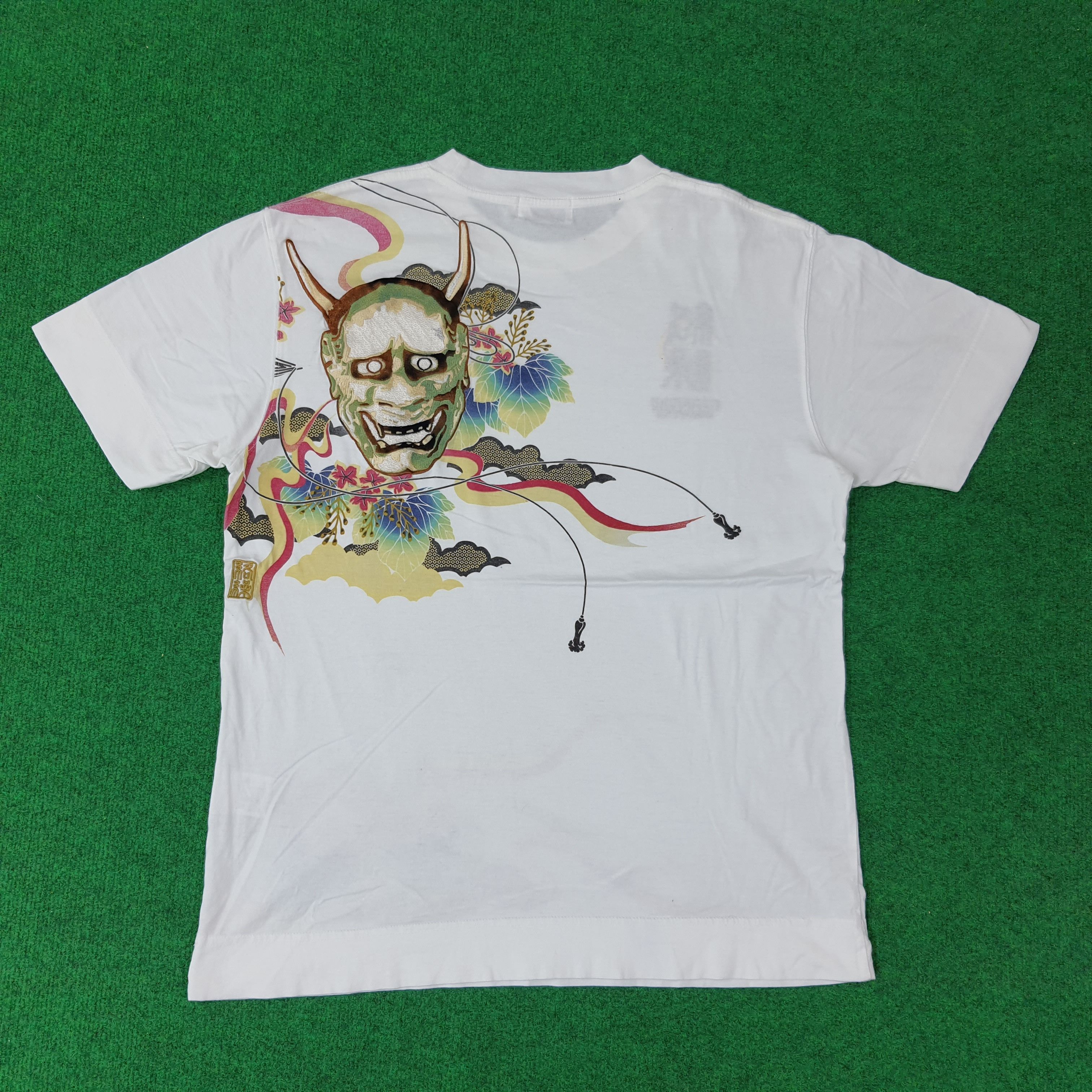 Karakuri Tamashii Vintage Kara Kuri Generation Embroidery Tshirt C259N78 Size US L / EU 52-54 / 3 - 1 Thumbnail