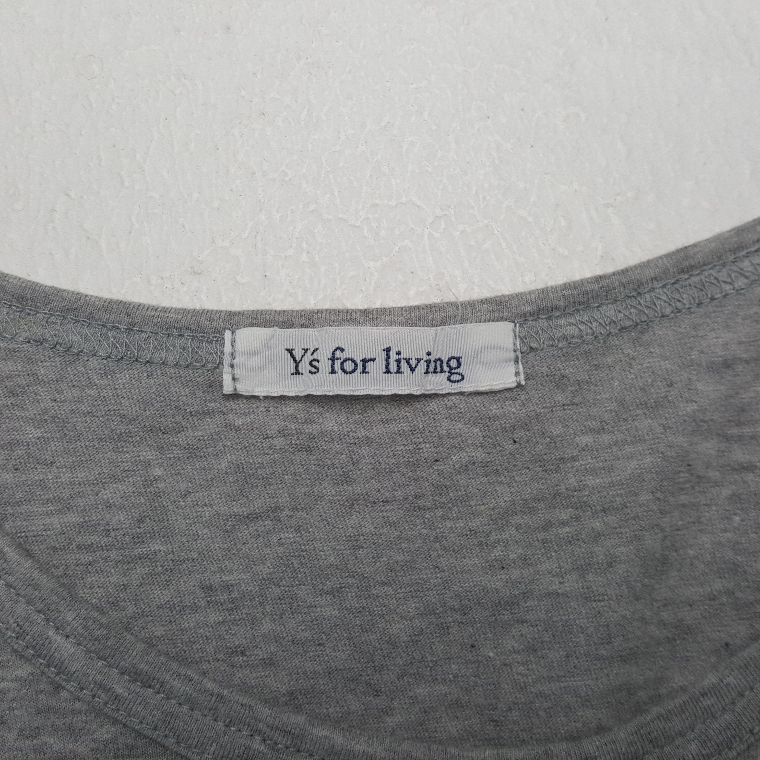 Yohji Yamamoto Ys For Living by Yohji Yamamoto Japanese Designer Tshirt RR9 Size US M / EU 48-50 / 2 - 4 Thumbnail