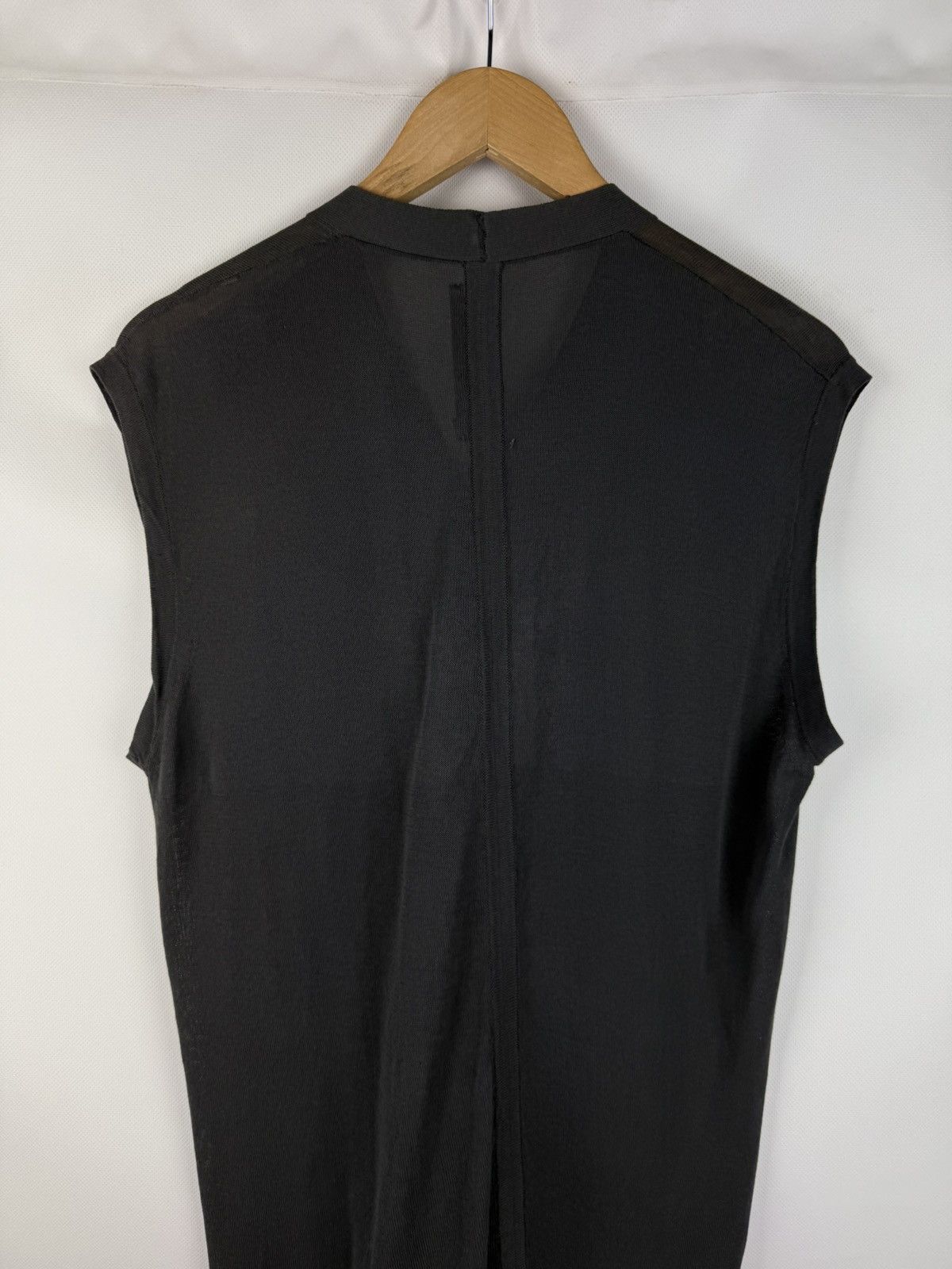 Rick Owens Rick Owens Drake S/S07 Avant-Garde Sleeveless Vest Sweater Size US M / EU 48-50 / 2 - 10 Thumbnail