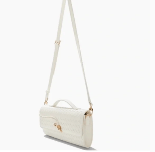 Other Few Moda East West Clutch with Crossbody Strap (Cream) Size ONE SIZE - 4 Thumbnail