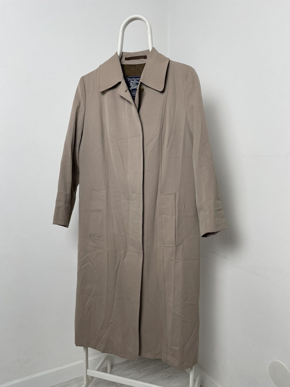 Burberry Burberry’s Tench Coat Beige Cotton Size S/M Size US S / EU 44-46 / 1 - 2 Thumbnail