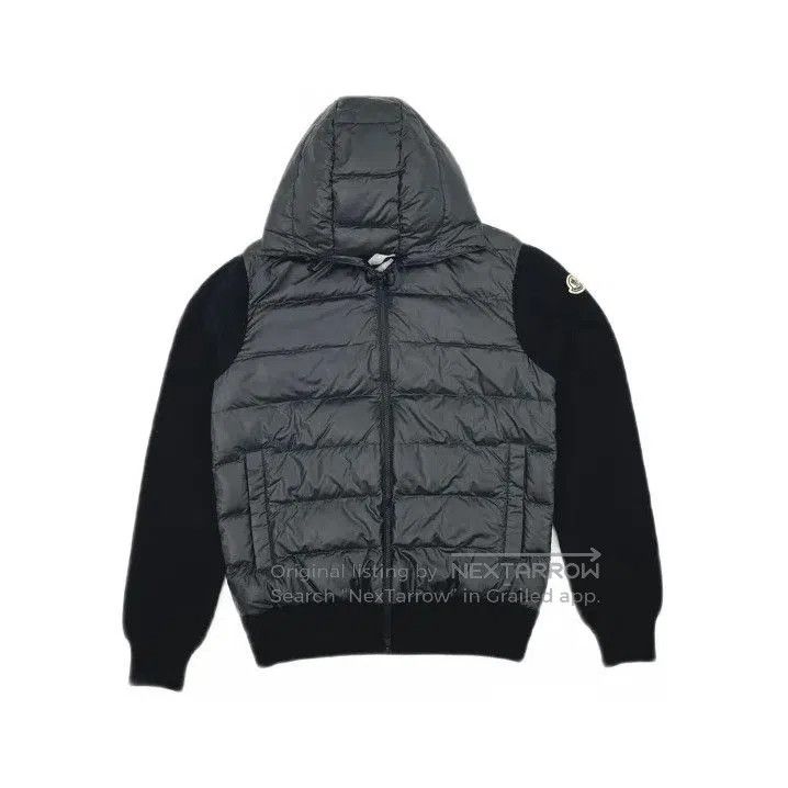 Moncler Moncler Padded Hooded Long Sleeve Zip Cardigan. Size US L / EU 52-54 / 3 - 2 Thumbnail