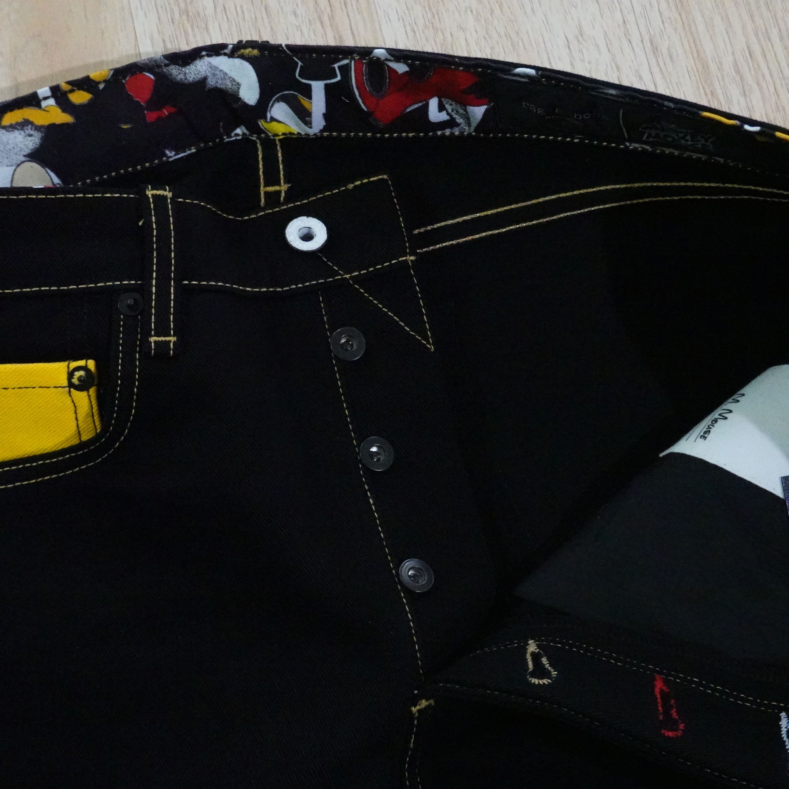Rag & Bone Rag & Bone x Disney Mickey Mouse Jeans – Size 33 – NWT Size US 33 - 5 Thumbnail