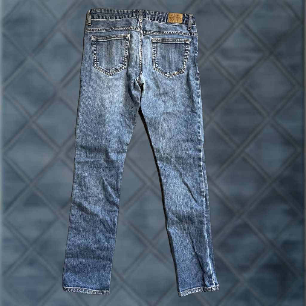 Vintage Aéropostale Ashley Jeans Skinny 3/4 Regular Women Blue Denim Size 26" / US 2 / IT 38 - 1 Thumbnail