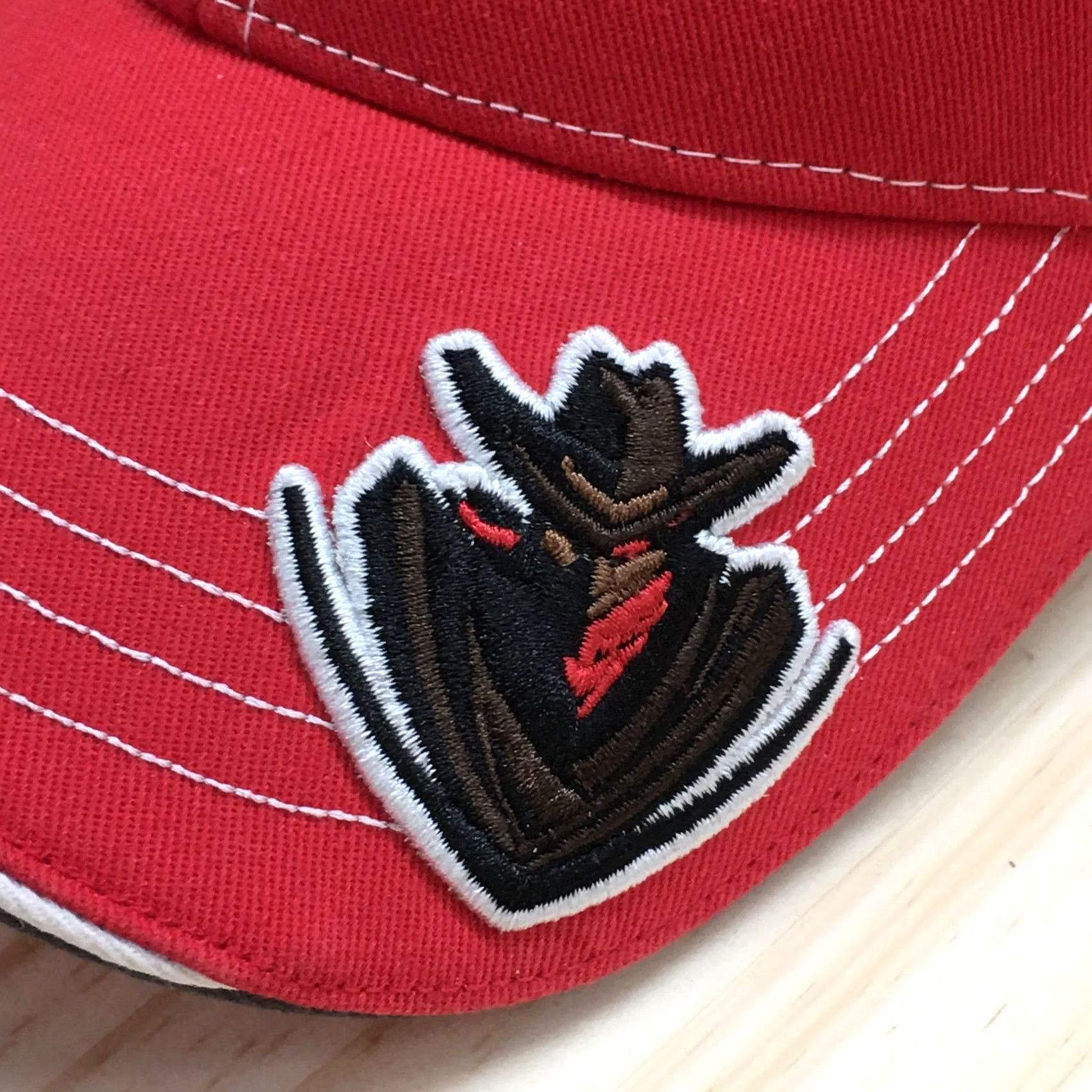 Logo 7 Bandit Big Rig Series Baseball Cap Mens Red OS Curved Brim Embroidered Logo Size ONE SIZE - 5 Thumbnail
