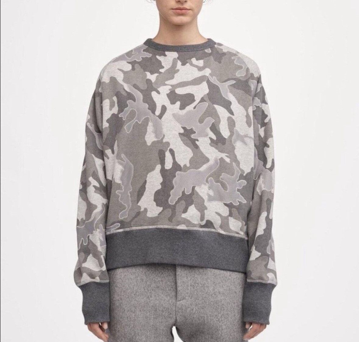 Rag & Bone Rag & Bone Wm Mesh Camouflage Racer Long Sweatshirt, Size M Size M / US 6-8 / IT 42-44 - 1 Thumbnail