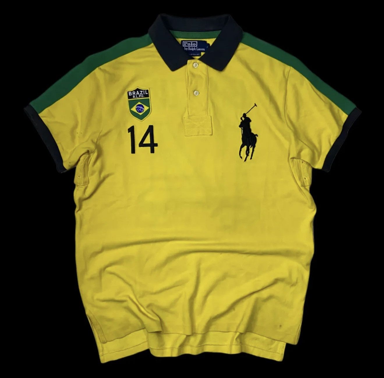 Polo Ralph Lauren Brazil Polo Ralph Lauren bog logo number 14 Brasil Size US L / EU 52-54 / 3 - 1 Thumbnail