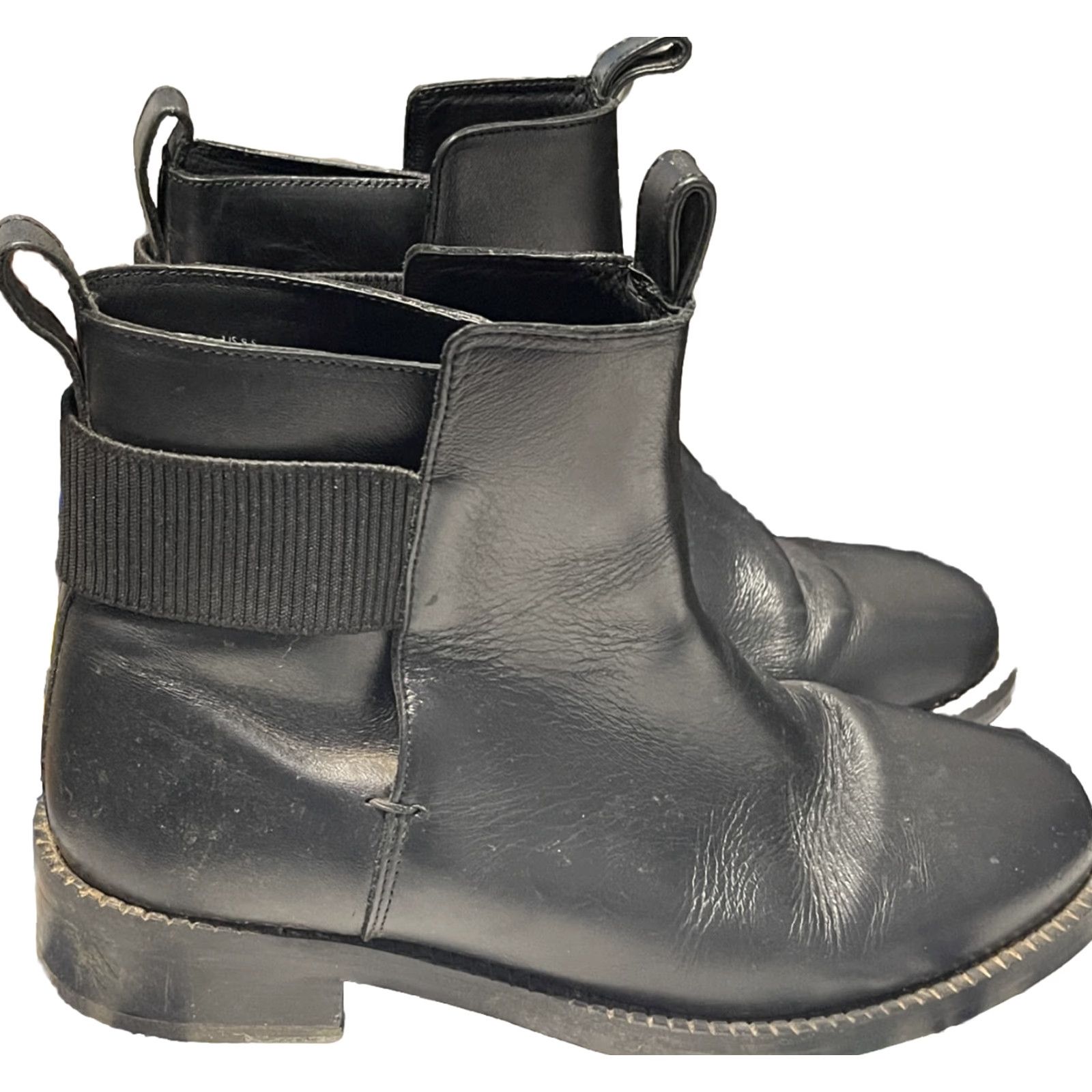 Cos COS Leather Chelsea Boots Ankle Women 9.5 Black Chelsea Boots Cos Leather Black 9.5 Womens Size US 9.5 / IT 39.5 - 2 Thumbnail