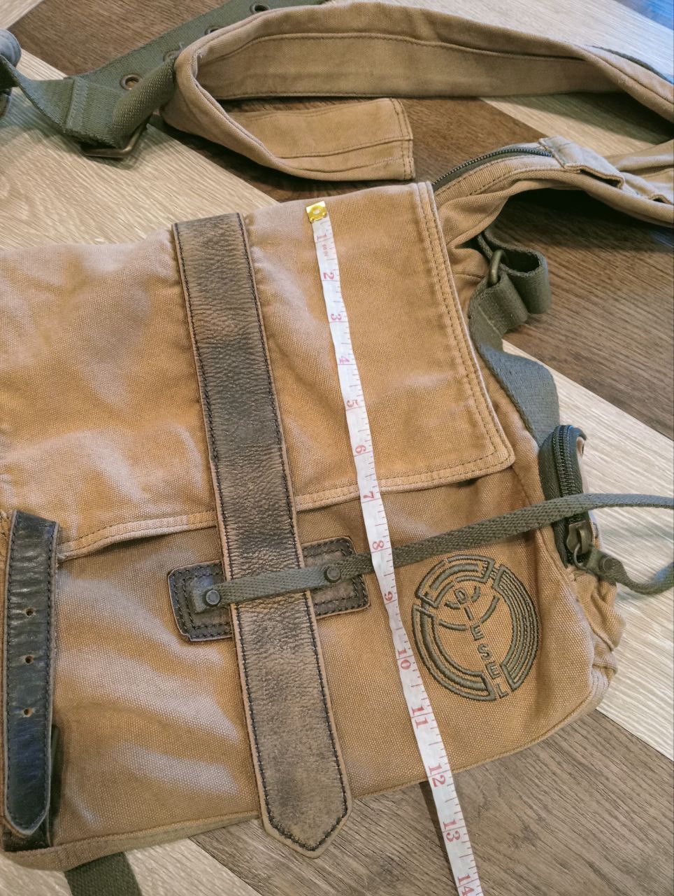 Diesel VINTAGE DIESEL CANVAS CROSSBODY BAG Size ONE SIZE - 17 Thumbnail