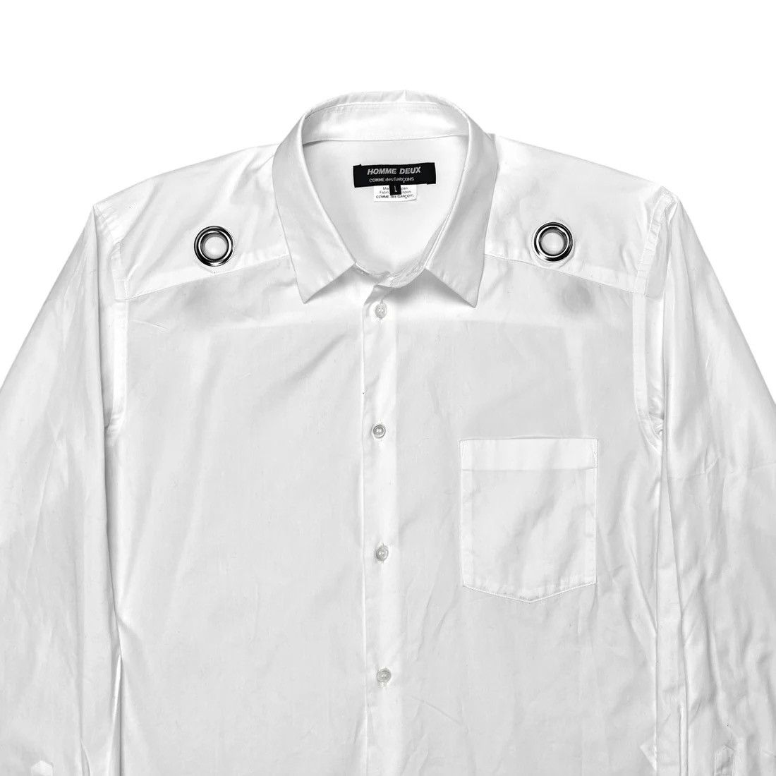 Comme des Garcons Comme des Garcons Homme Deux Giant Eyelet Shirt - AW19 Size US M / EU 48-50 / 2 - 4 Thumbnail