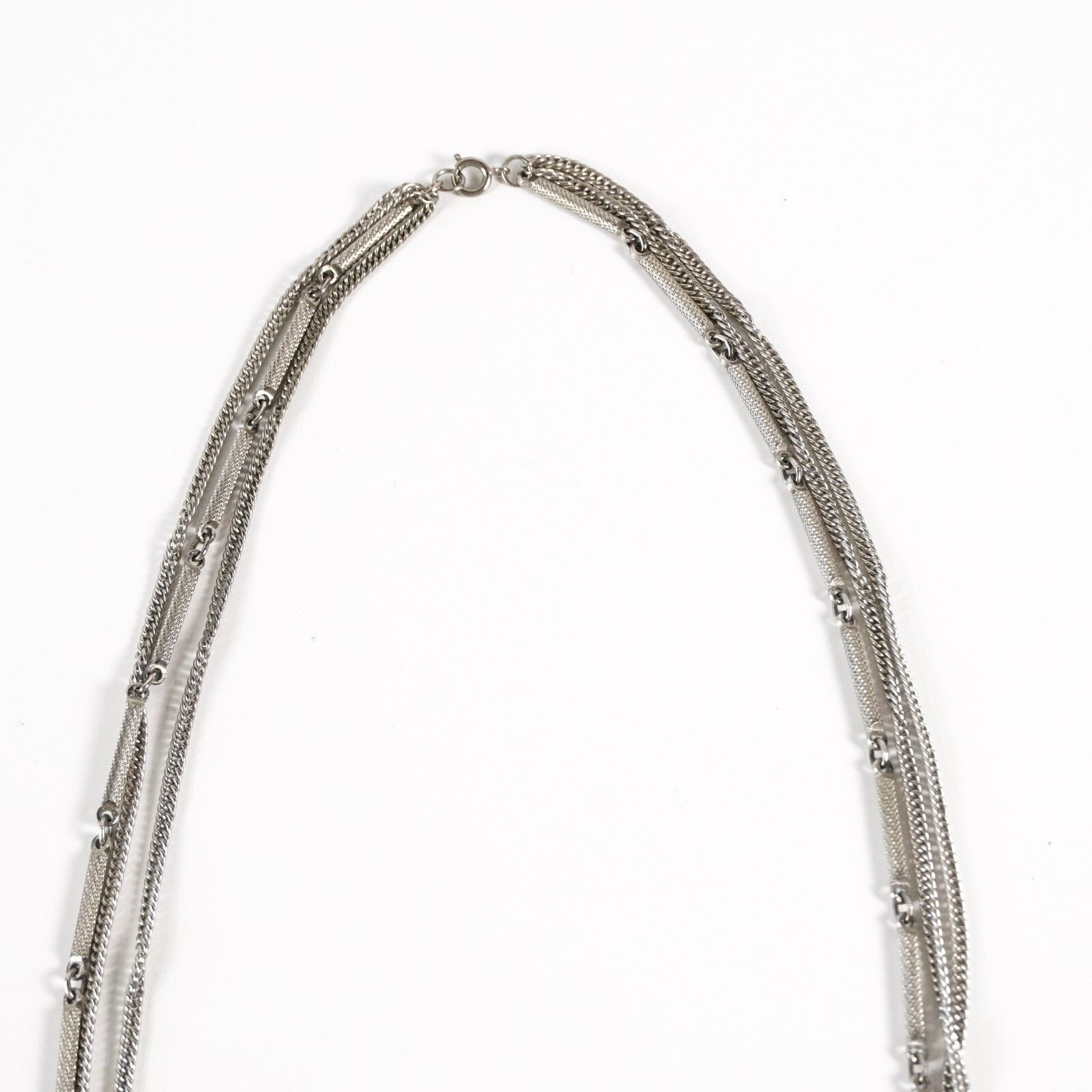 Other Stainless Steel Threaded Bar Cuban Chain Link Necklace Size ONE SIZE - 4 Thumbnail