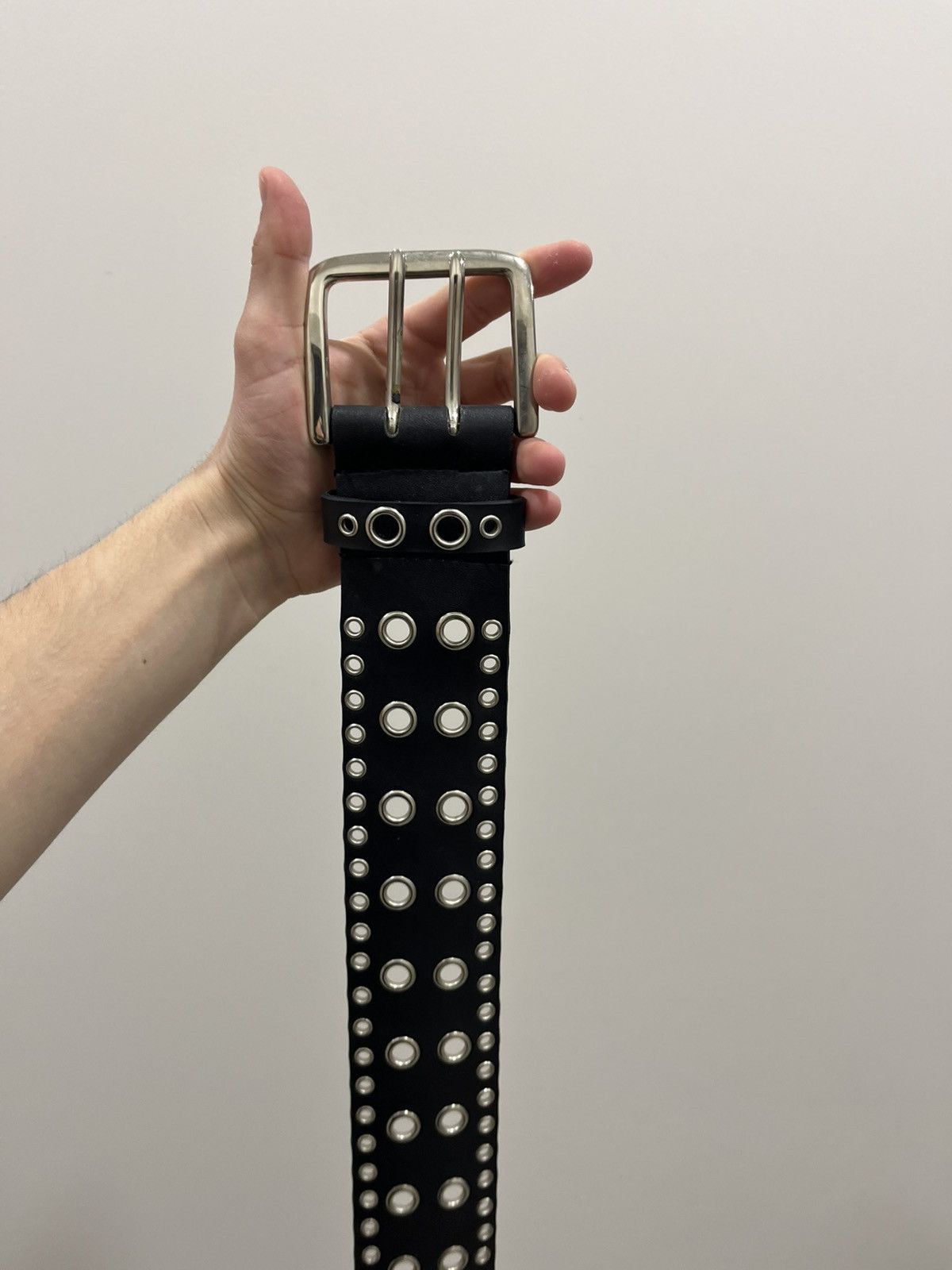If Six Was Nine 00’s NUMBER NINE STYLE LEATHER RARE Y2K BELT VINTAGE Size ONE SIZE - 2 Thumbnail
