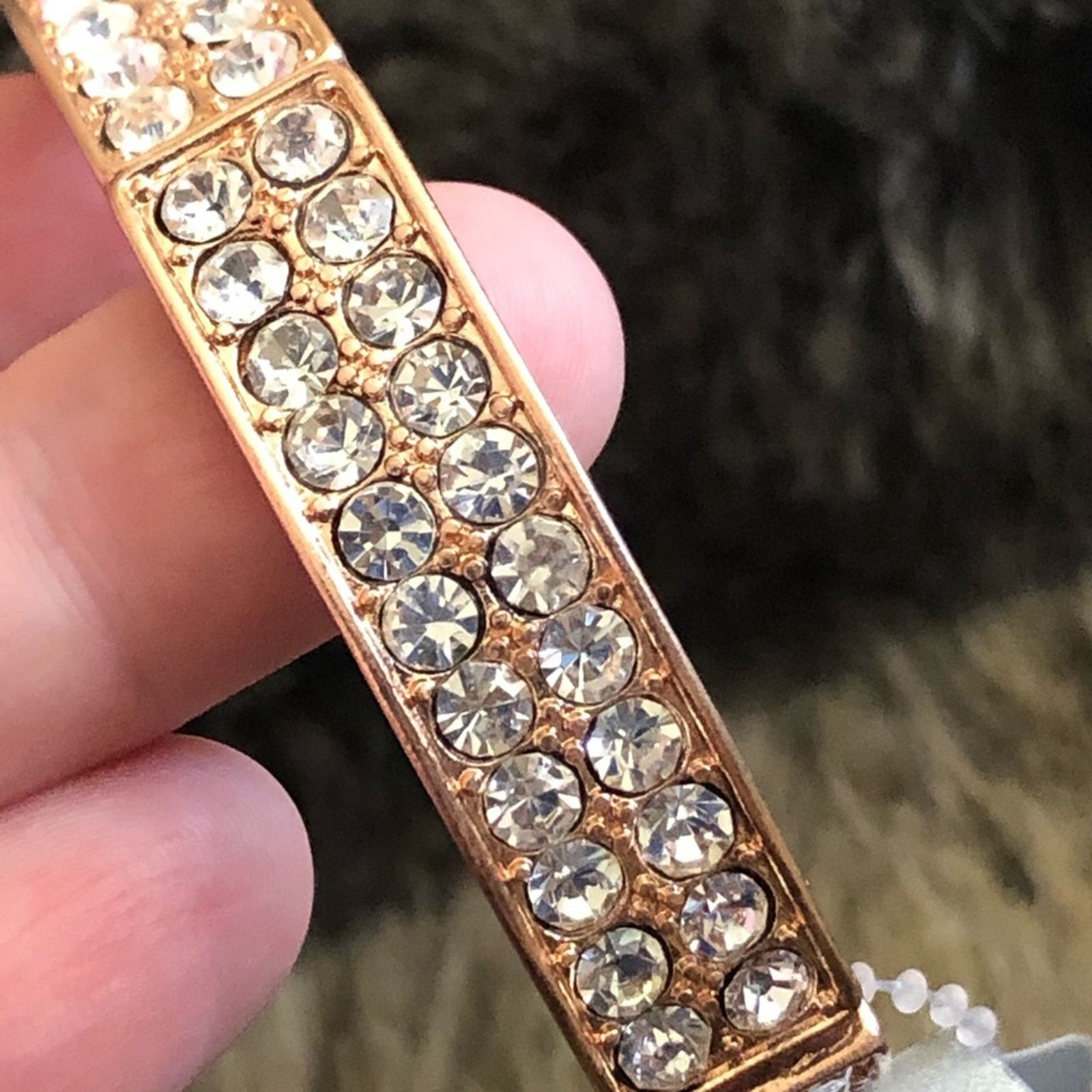 Jewelry Hannah brilliance rose gold rhinestone bracelet Size ONE SIZE - 6 Thumbnail