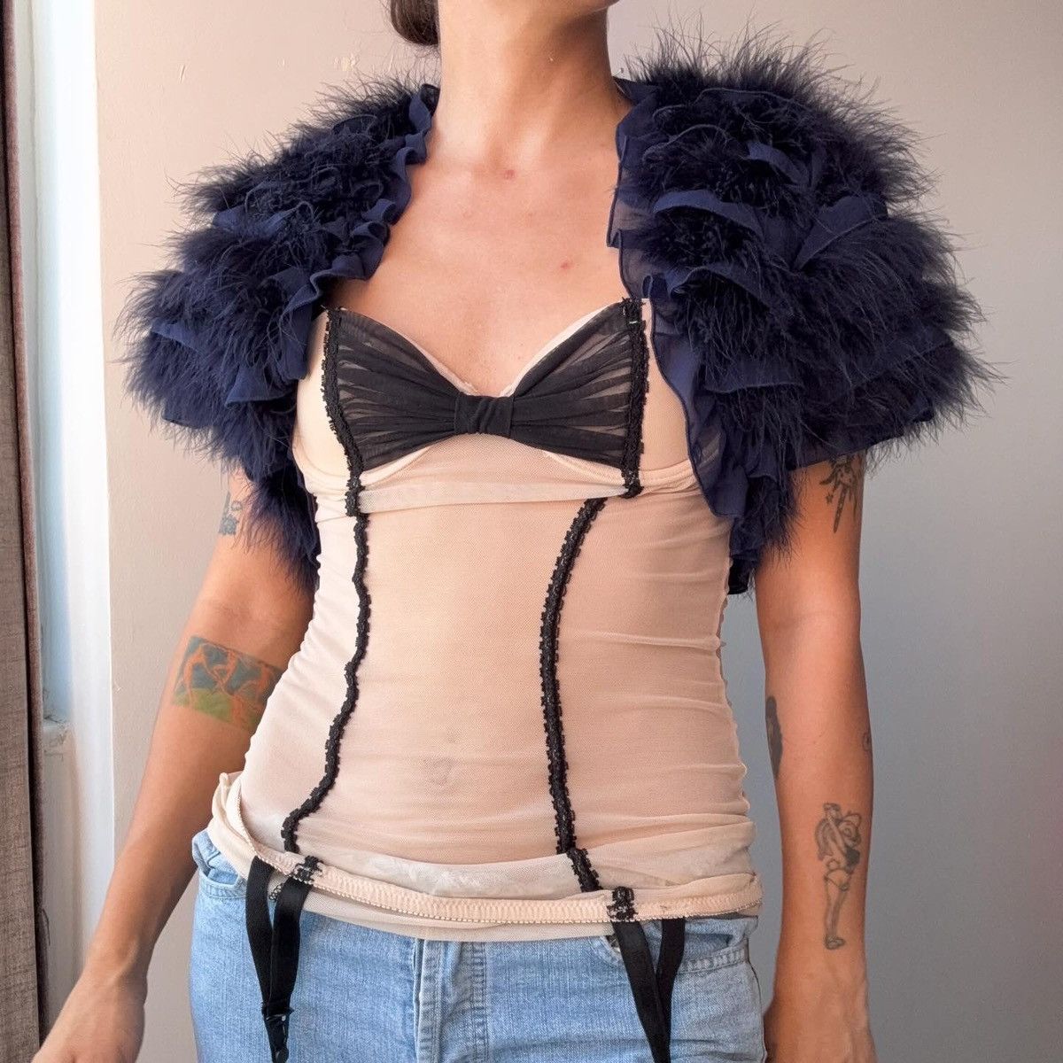 Vintage y2k bolero Size L / US 10 / IT 46 - 2 Thumbnail