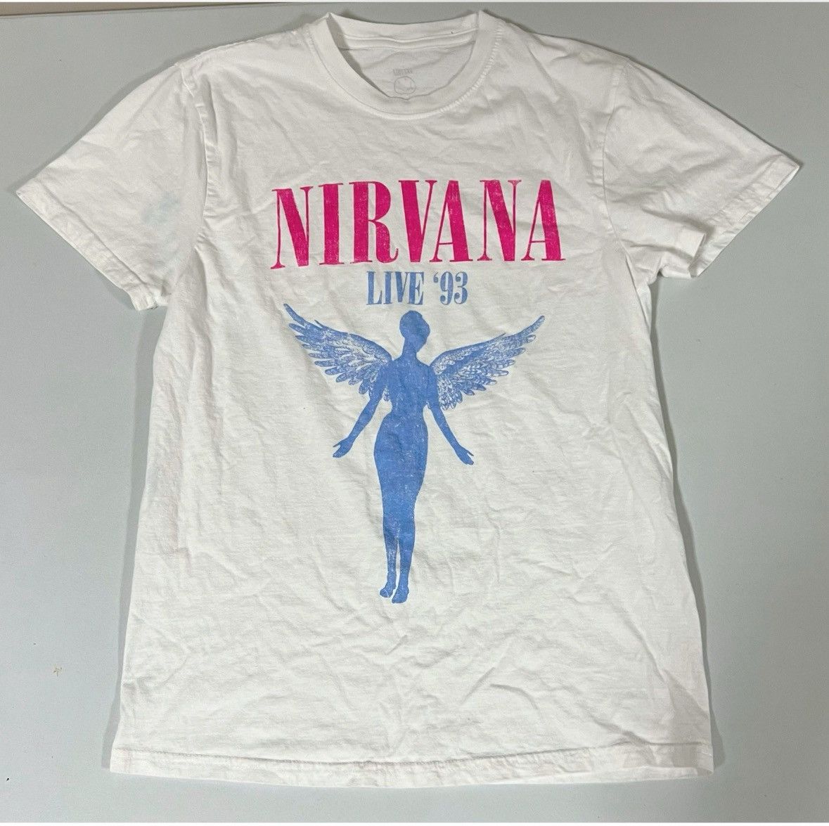 Nirvana ‘Nirvana: Live ‘93’ Grunge Punk Band Tee T-Shirt Top Size M✨ Size US M / EU 48-50 / 2 - 2 Thumbnail