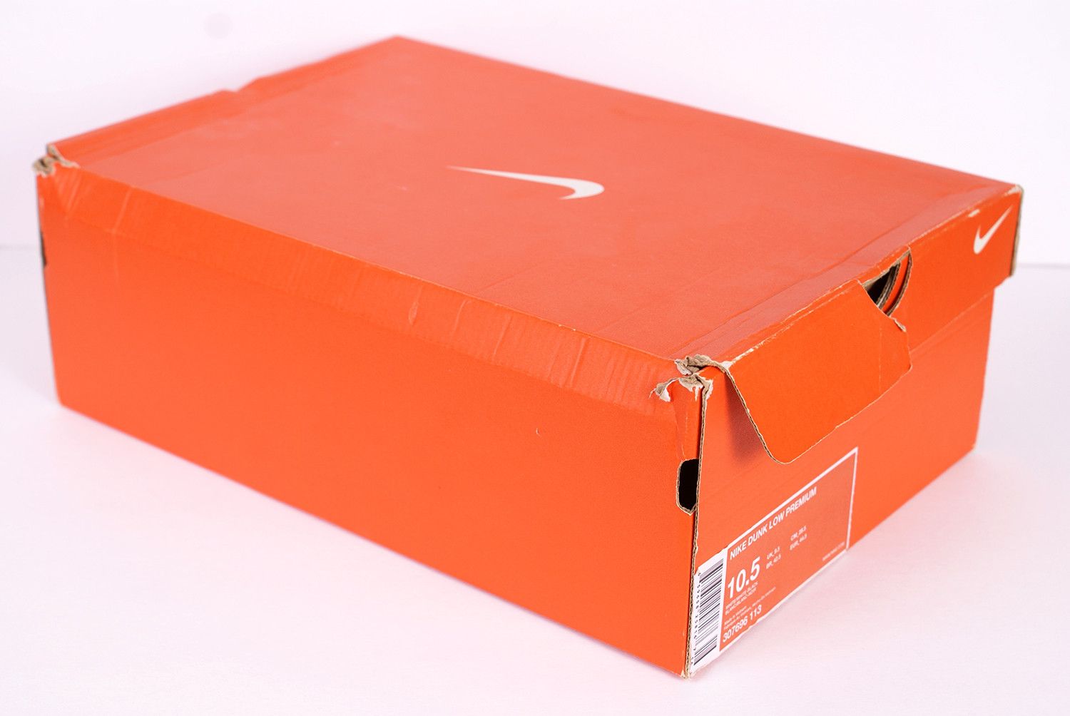 Nike 2007 Nike Dunk Low Premium JORDAN PACK TUXEDO White Black XI Size US 10.5 / EU 43-44 - 15 Thumbnail