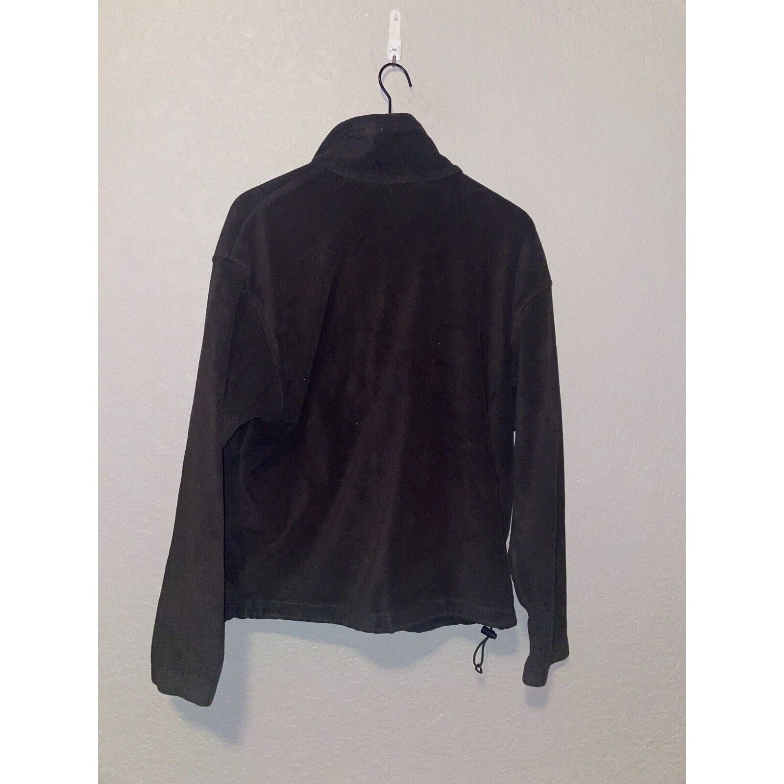 Columbia Mens Columbia Fleece Sweatshirt Outdoor Black Jacket XL Men Size US XL / EU 56 / 4 - 8 Thumbnail