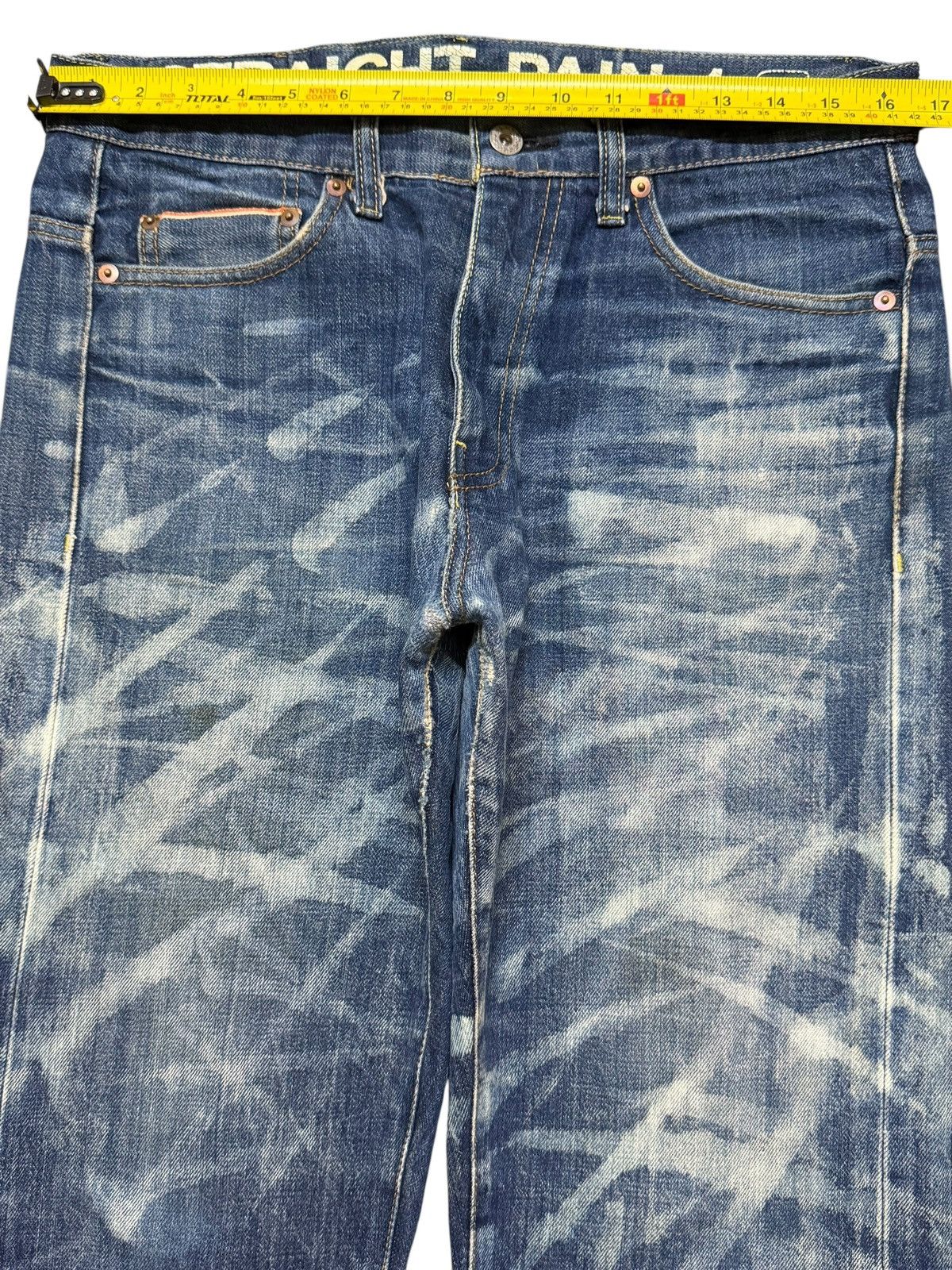 Vintage Covernat Selvedge Faded Wash Clawmark Whisker Loose