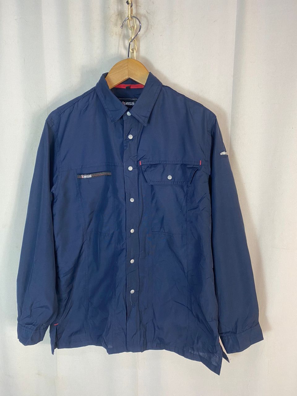 Japanese Brand × Kansai Yamamoto × Uniform Wares Kansai uniform button up long sleeve shirt Size US M / EU 48-50 / 2 - 1 Thumbnail