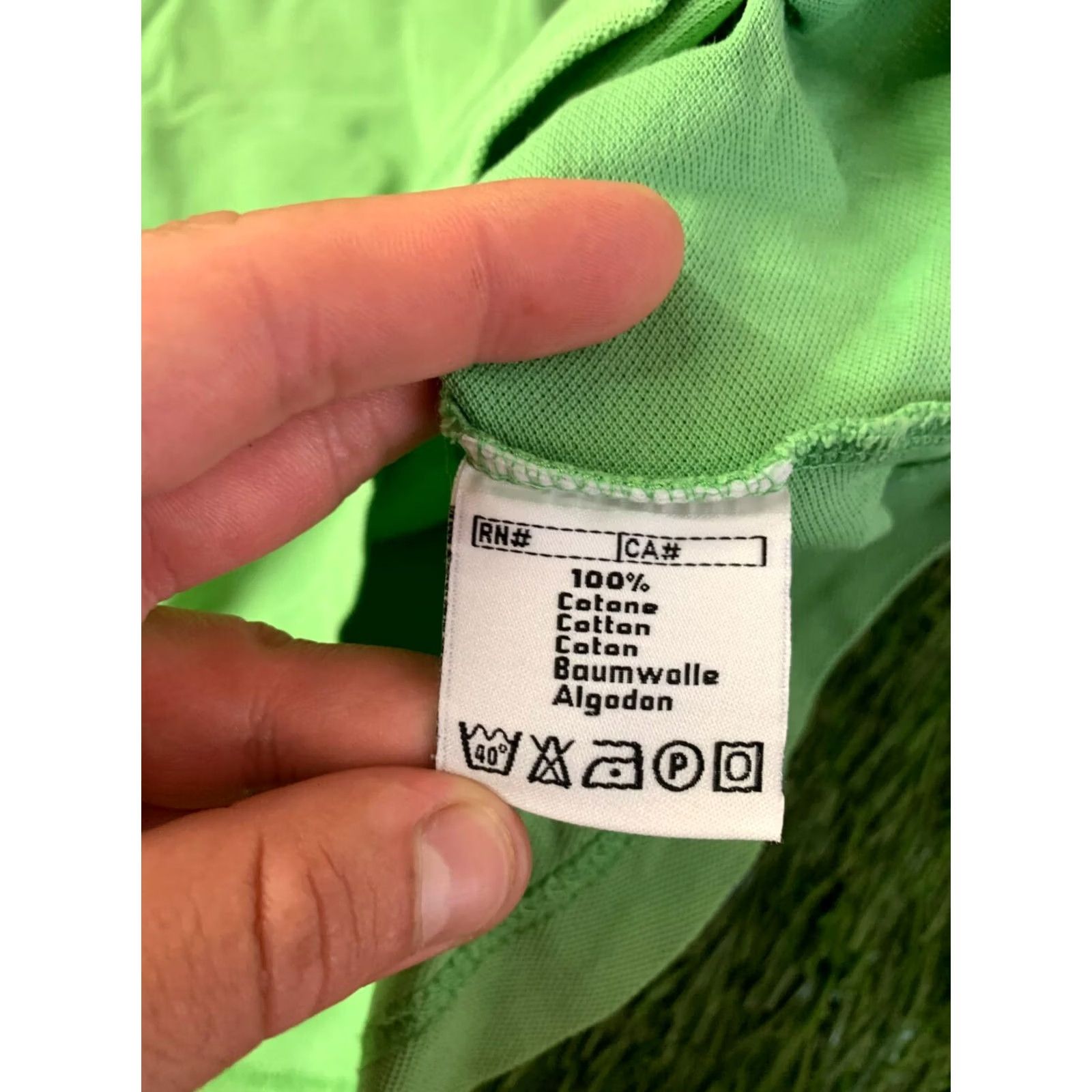 Kappa Kappa Polo Shirt Mens Short Sleeve Jersey 100% Cotton Green M Medium Shirt Regular Size M Polo Mens Green 2012 Size US M / EU 48-50 / 2 - 7 Thumbnail