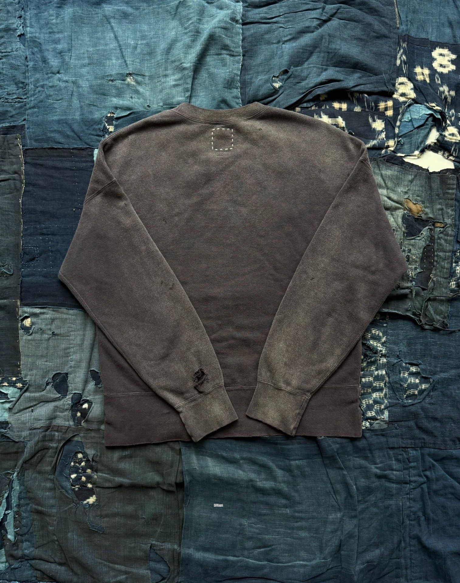 Visvim VISVIM 24SS COURT SWEAT CRASH Pullover Size US L / EU 52-54 / 3 - 4 Thumbnail