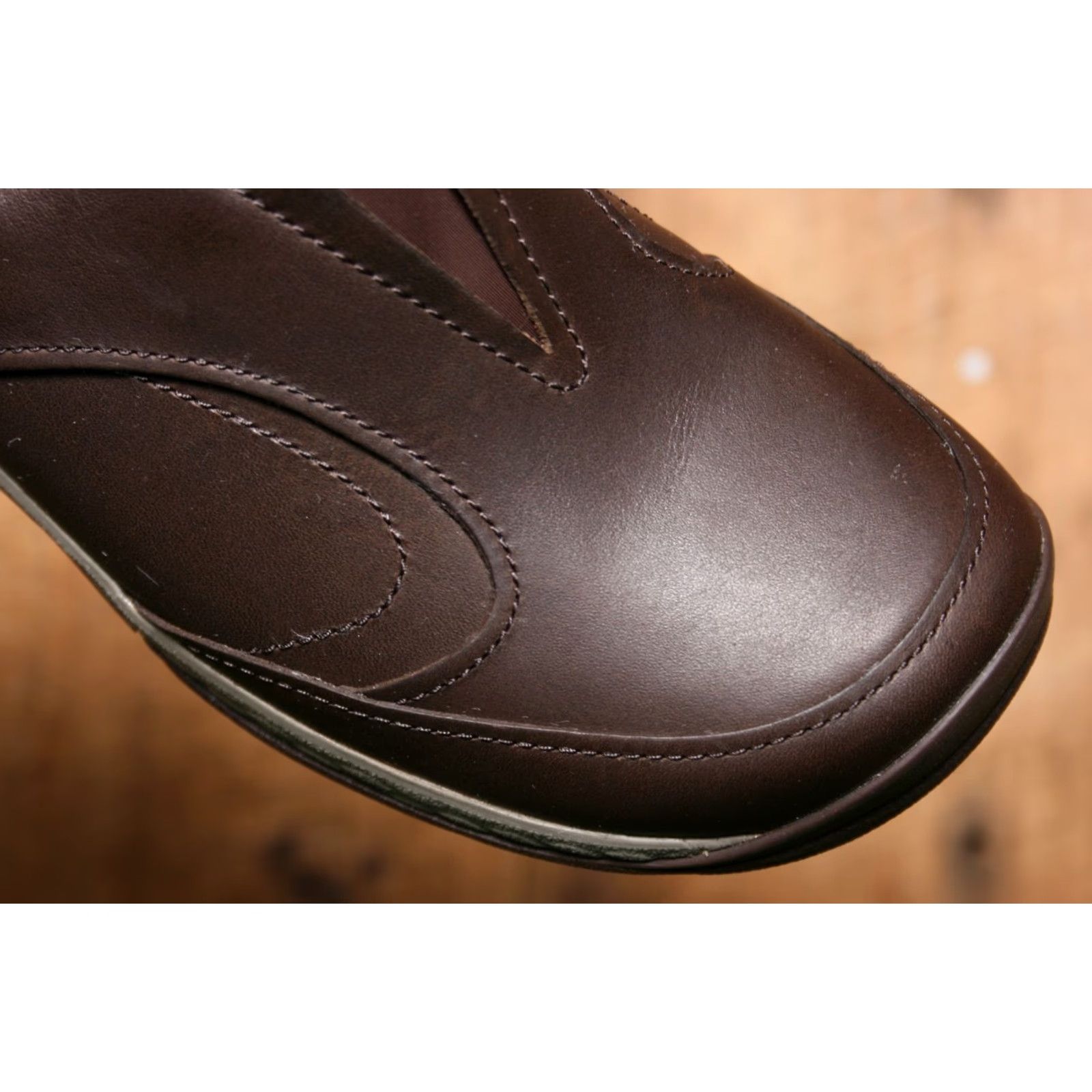 Merrell Merrell Encore Slip-On Moccasin Espresso Brown Leather Women's US 7 Slip-On Casual Shoes Size ONE SIZE - 6 Thumbnail