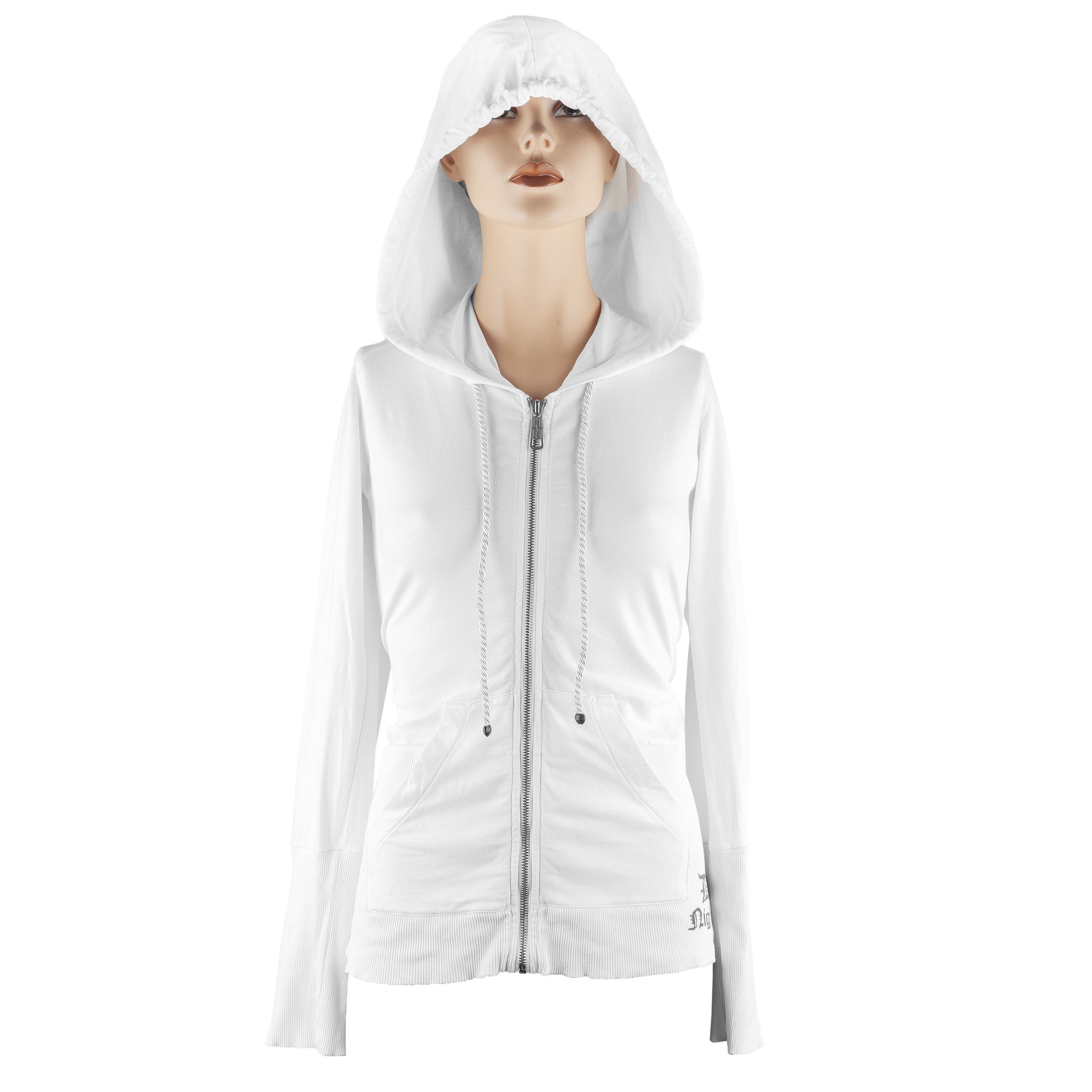 Diesel Diesel Vintage Panther White Hooded Jacket (S) Size S / US 4 / IT 40 - 3 Thumbnail