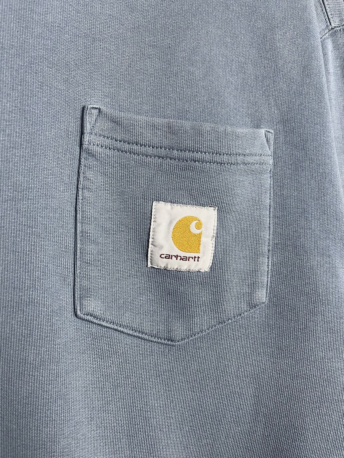 Carhartt Wip Carhartt WIP Blue Pocket Logo Sweatshirt Men’s Size Small Size US S / EU 44-46 / 1 - 5 Thumbnail