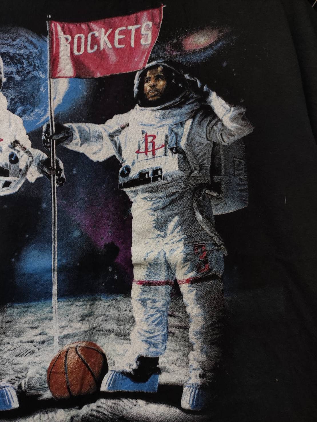 Majestic Houston Rockets James Harden & Chris Paul Spaceman T-Shirt Size US L / EU 52-54 / 3 - 4 Thumbnail