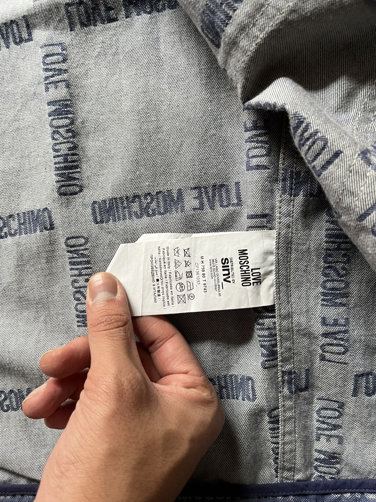 Moschino Love moschino AOP work jacket Size US XL / EU 56 / 4 - 9 Thumbnail