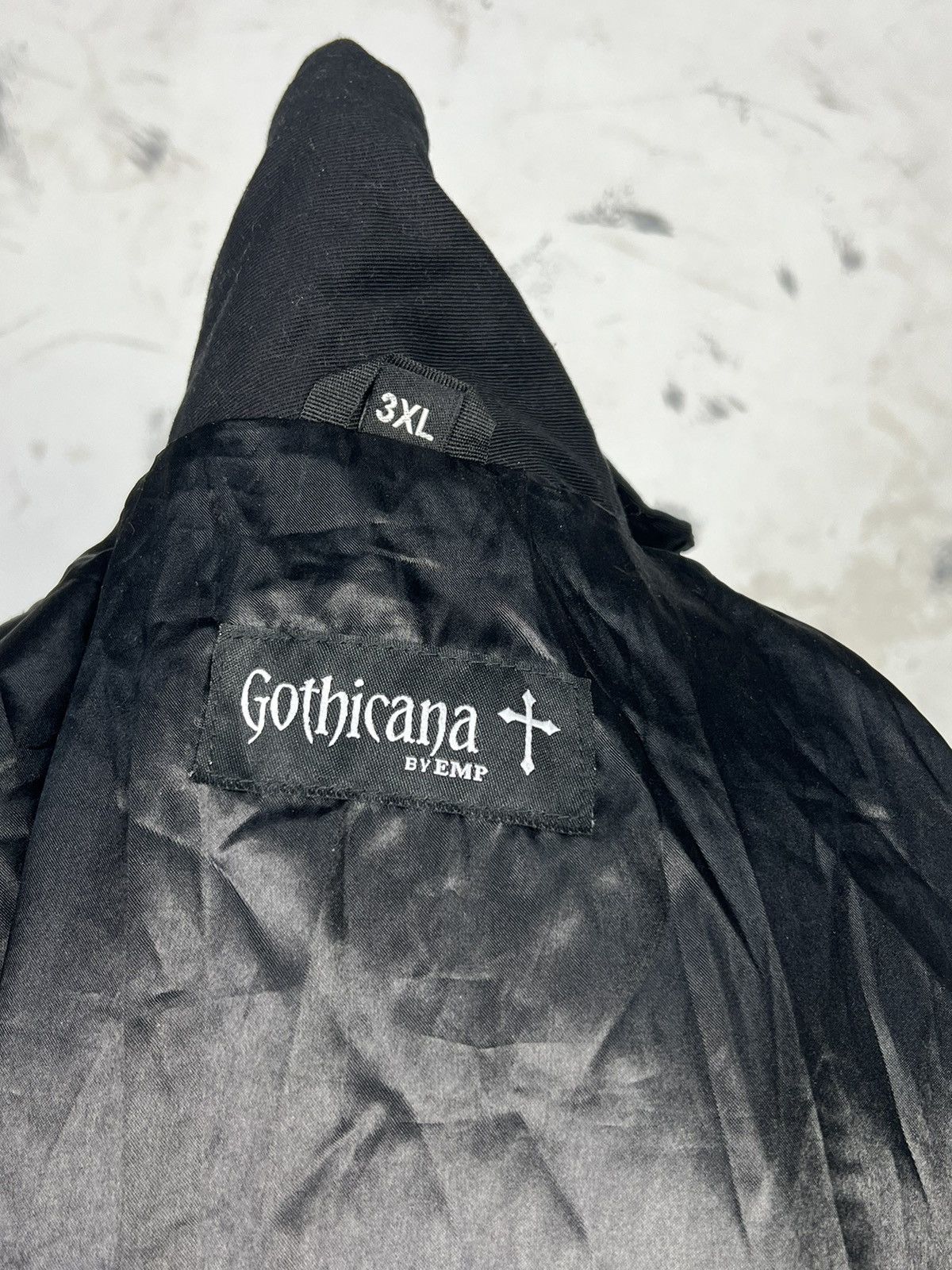 Vintage Gothicana By EMP Long Gothic Hooded Coat Size 3XL Size 3XL / US 20-22 - 9 Thumbnail