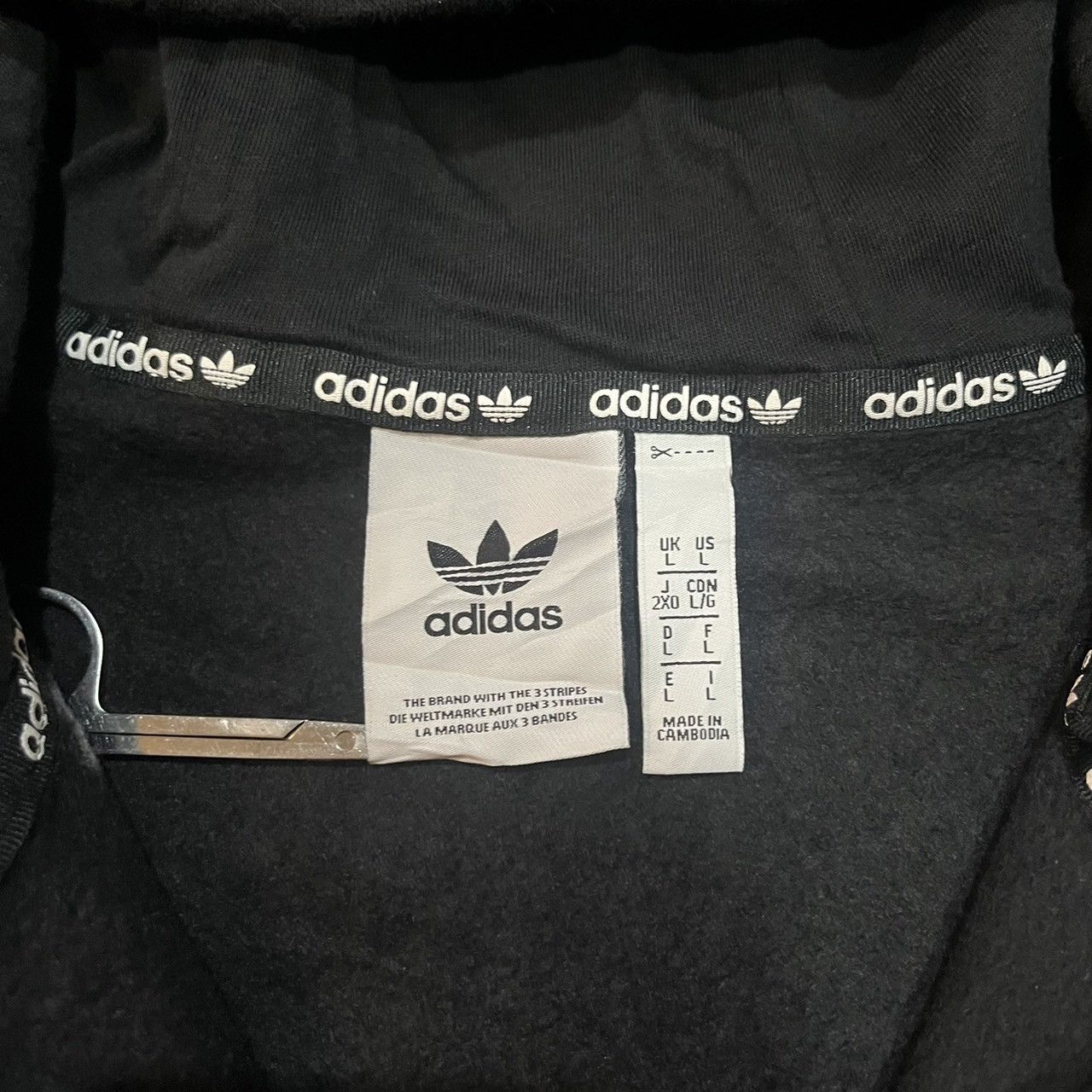 Adidas Adidas Sportswear Fit Long Sleeve Training Hooded Sweatshirt Size US L / EU 52-54 / 3 - 7 Thumbnail