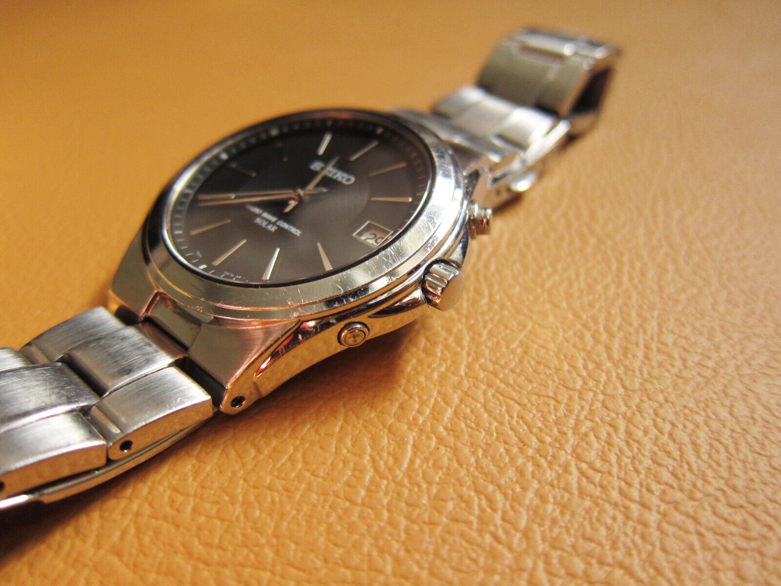 Seiko SEIKO 7B42-0AL0 Solar Radio Wave Control S/S Men's Watch Size ONE SIZE - 7 Thumbnail