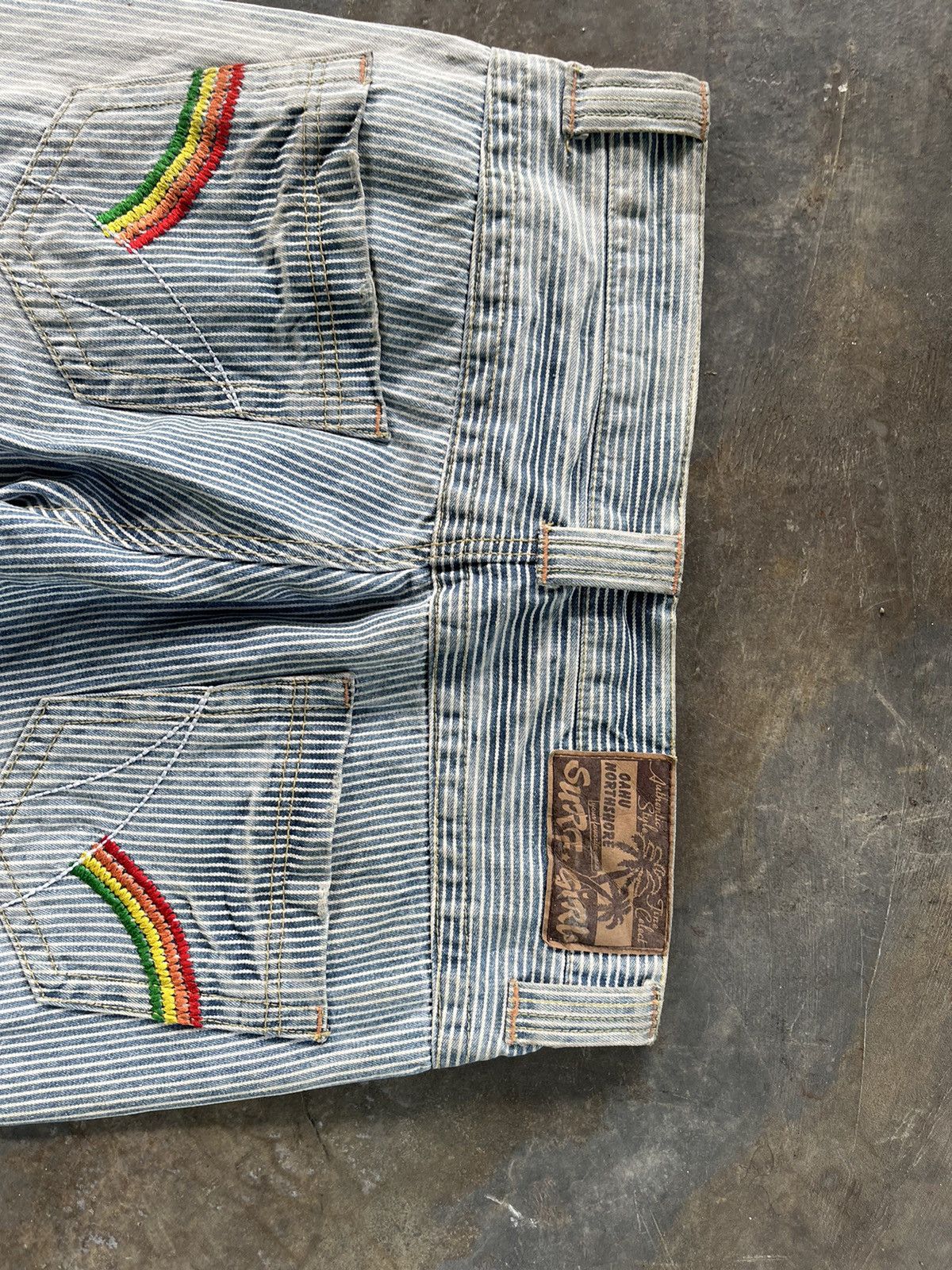 Hysteric Glamour × Japanese Brand × Vintage Hickory Denim Hysteric Inspired Size US 31 - 17 Thumbnail