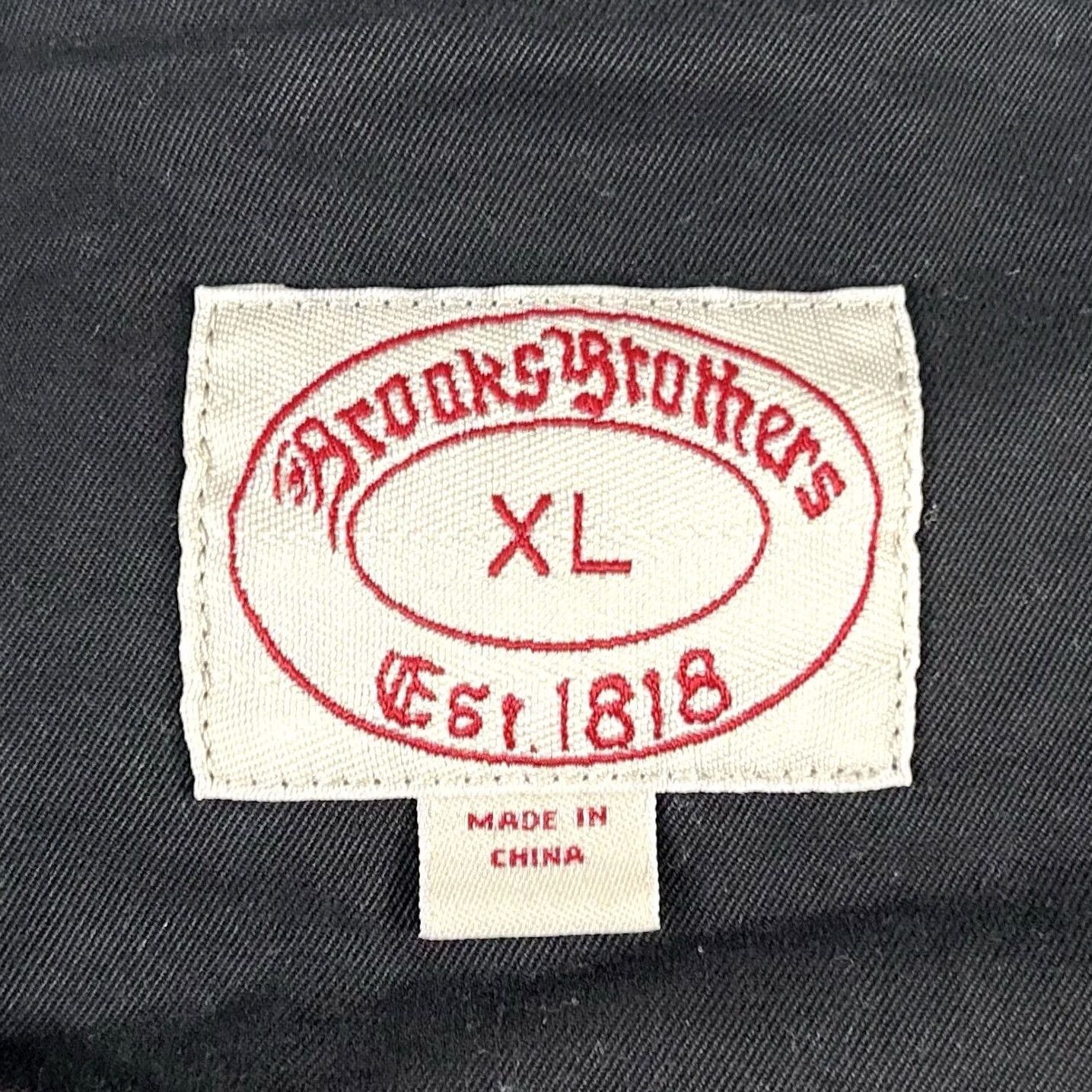 Brooks Brothers Brooks Brothers XL Red Fleece Sport Coat 100% Cotton Slate Gray Two-Button Sports Coat Mens XL Gray 2 Button Notch Lapel Vintage: No Size US XS / EU 42 / 0 - 3 Thumbnail