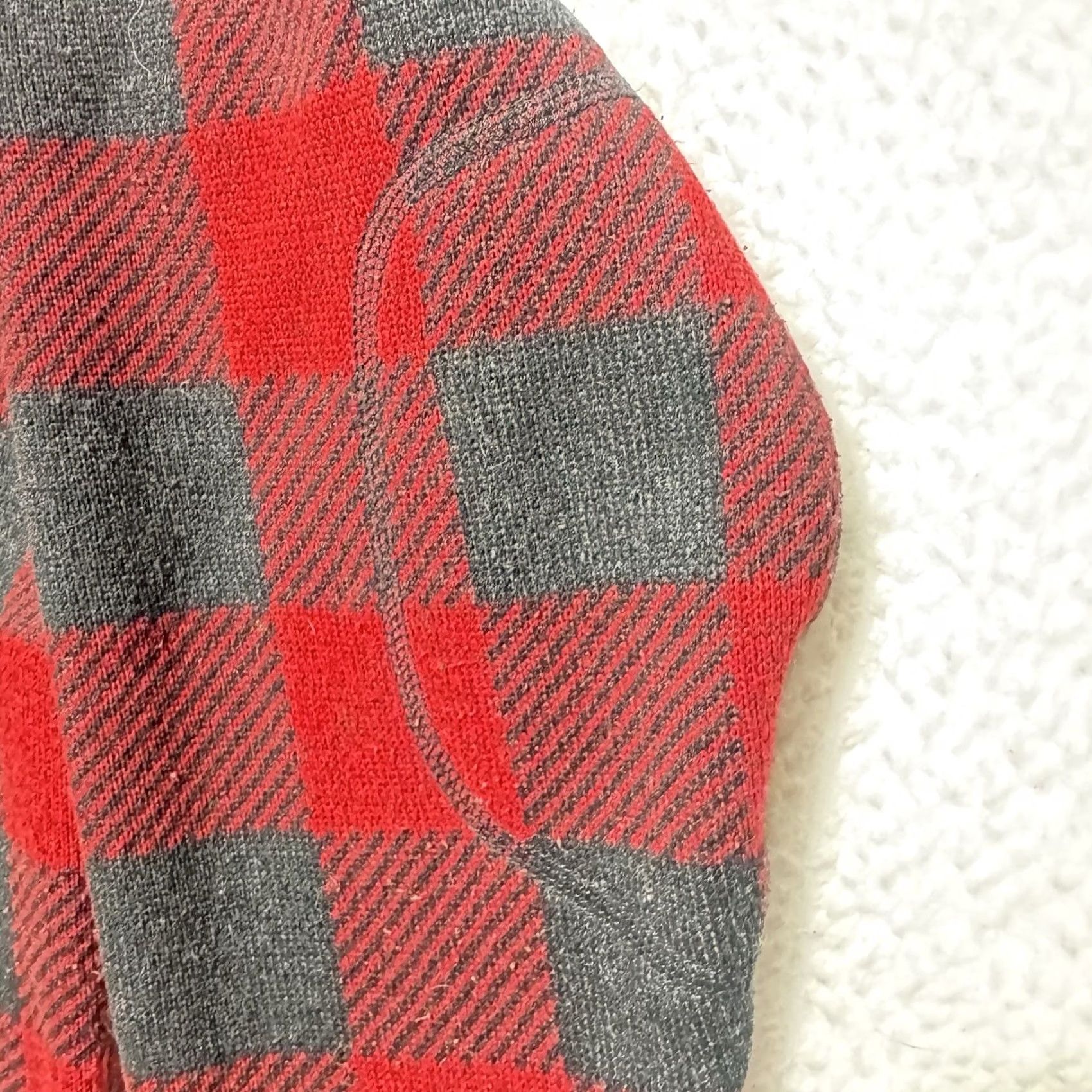 The North Face The North Face Jacket Men L Plaid Fleece Lined 1/4 Zip Multicolor Short Sleeve Outdoor Walking Casual Formal Regular Knit Logo Zipper Size US L / EU 52-54 / 3 - 4 Thumbnail
