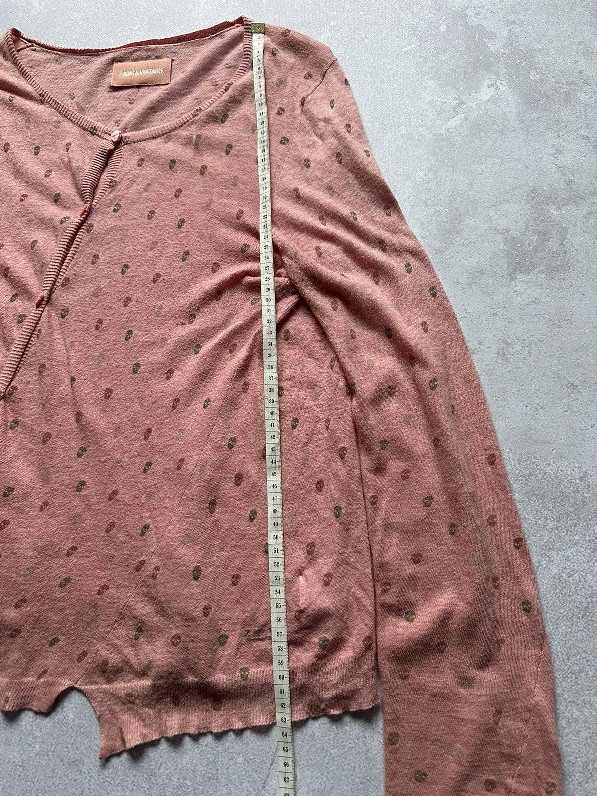 Designer × Zadig & Voltaire Sweater Cardigan Zadig&Voltaire Pink size M Size M / US 6-8 / IT 42-44 - 7 Thumbnail