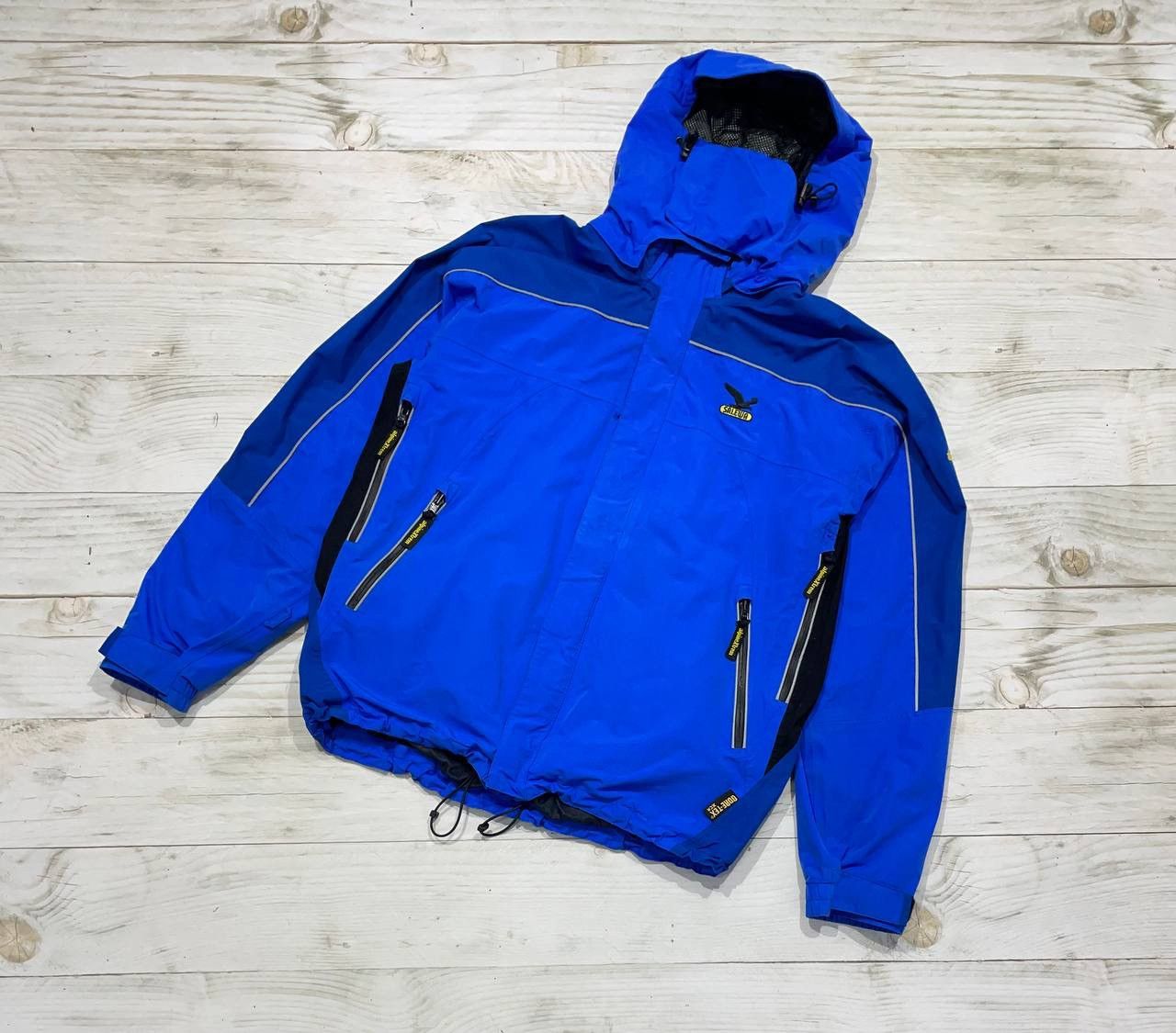 Image of Outdoor Life x Vintage wa Gore Tex Jacket Alpinextrem Ski Reflective in Blue, Men's (Size XL)