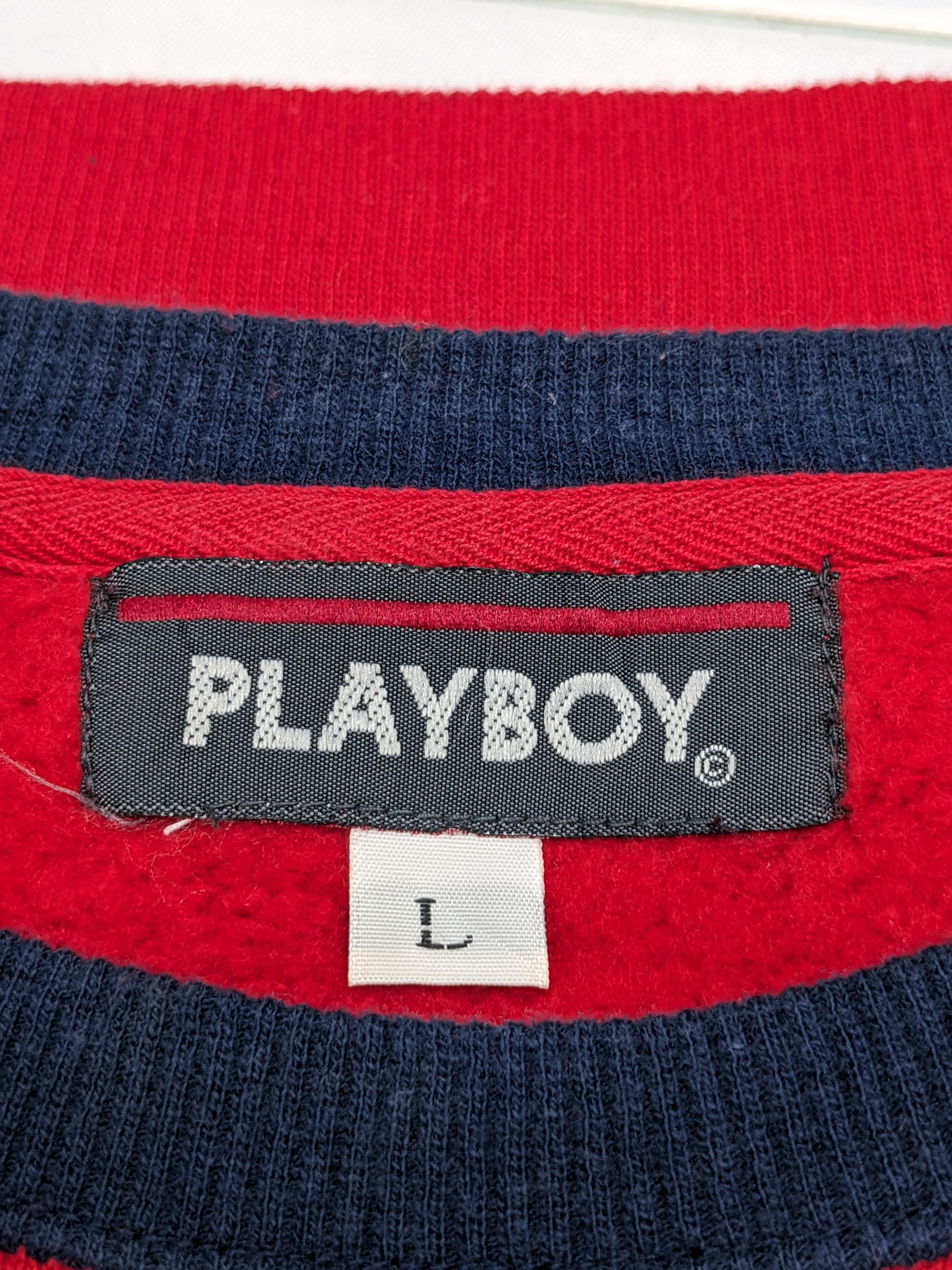 Playboy VINTAGE PLAYBOY RAGLAN SWEATSHIRT Size US L / EU 52-54 / 3 - 8 Thumbnail