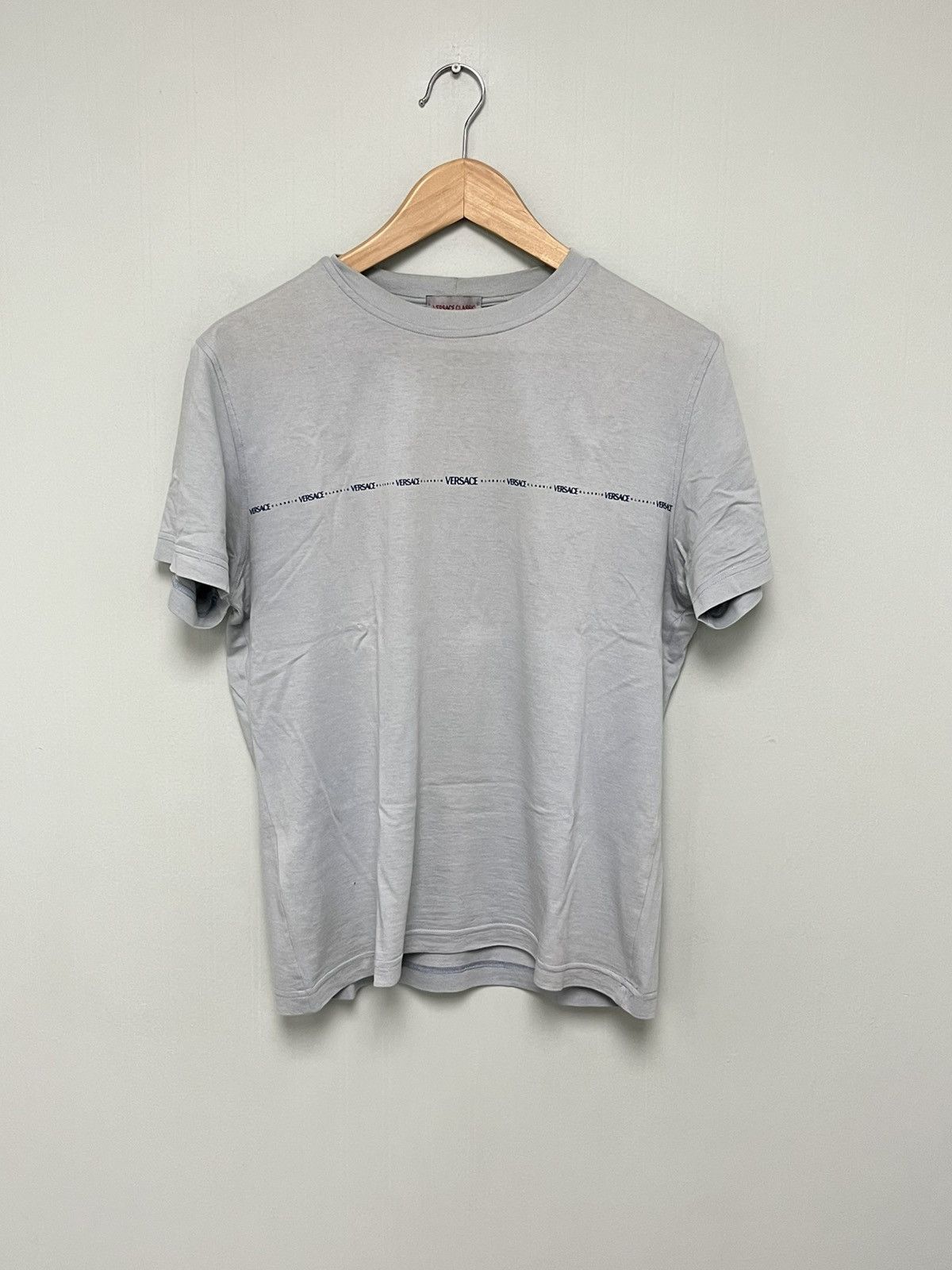 Blue Versace tee small.