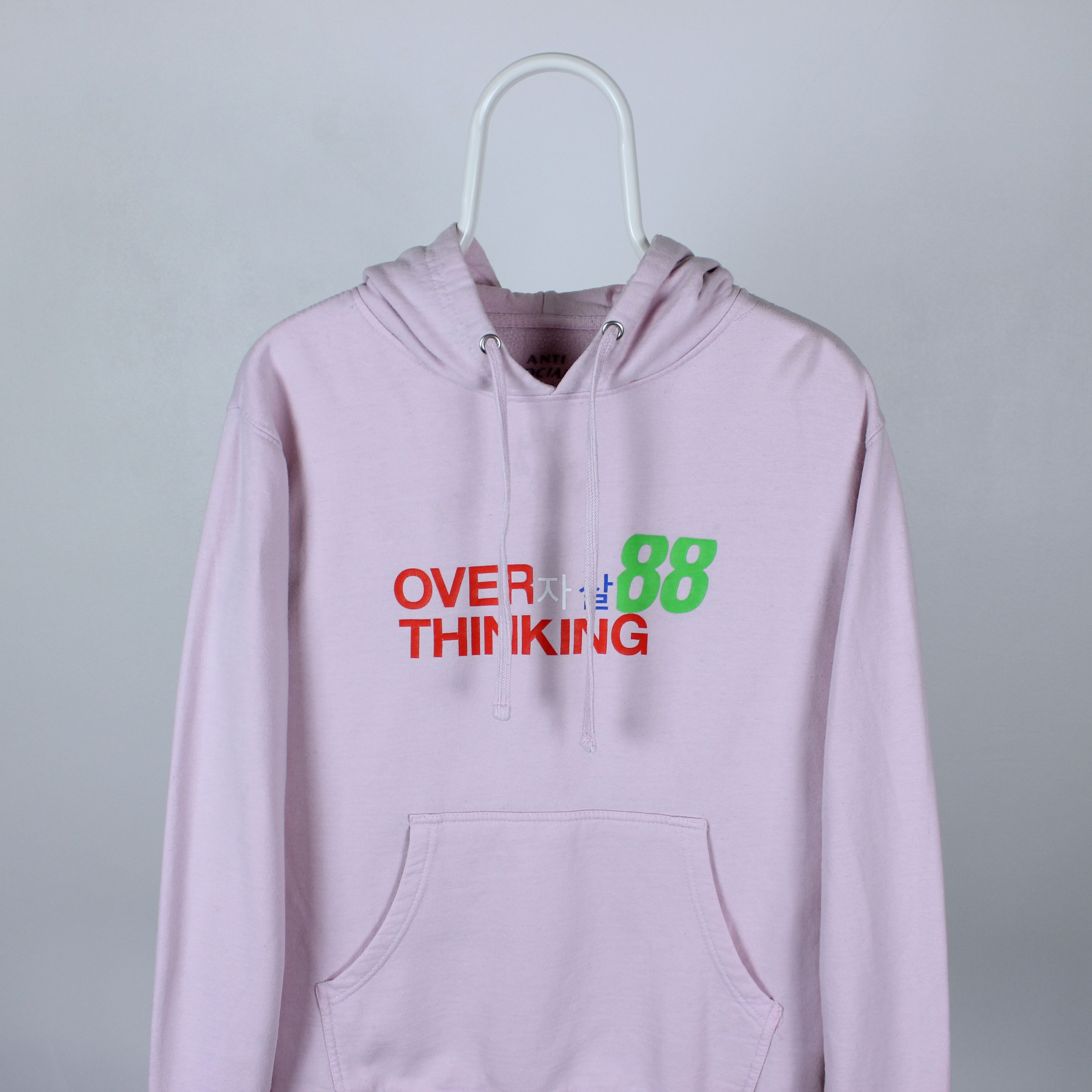 Anti Social Social Club Anti Social Club Over Thinking Hoodie S M Size US M / EU 48-50 / 2 - 10 Thumbnail