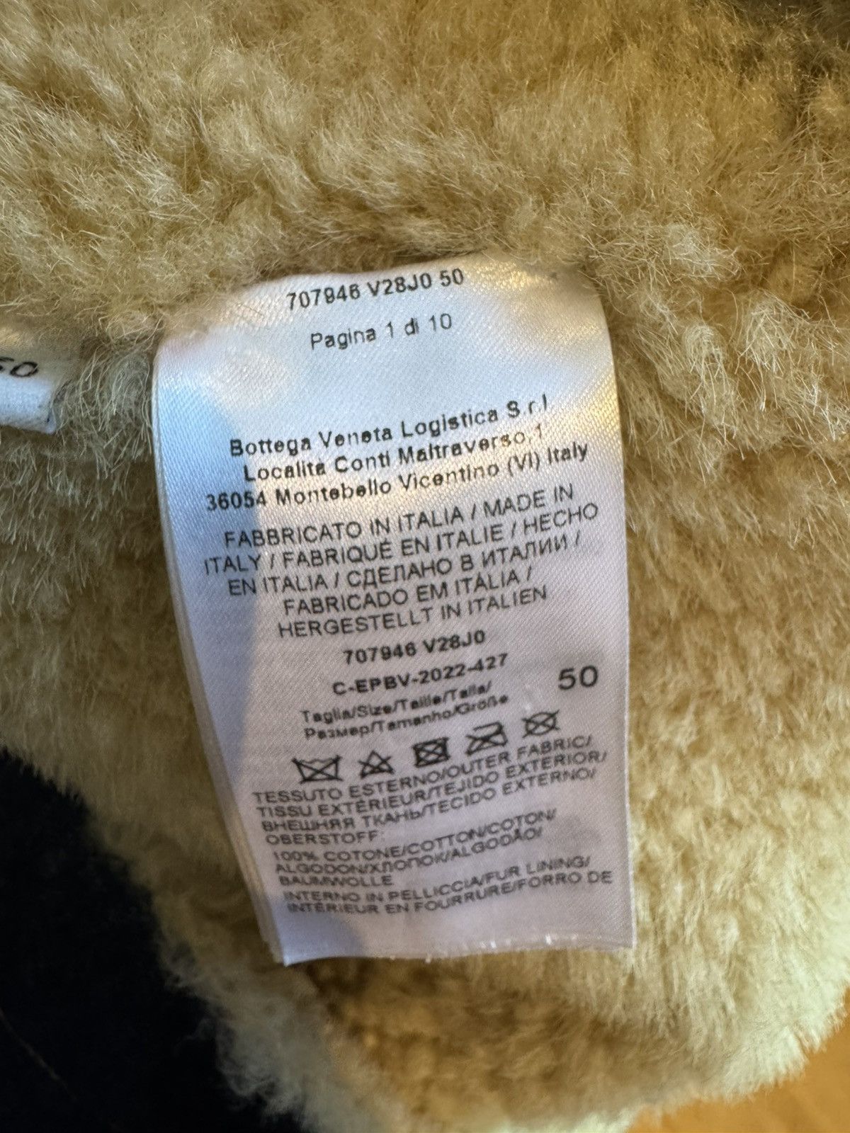 Bottega Veneta Bottega Veneta Shearling-Lined Denim Jacket Size 50 (L) FW22 Size US M / EU 48-50 / 2 - 5 Thumbnail