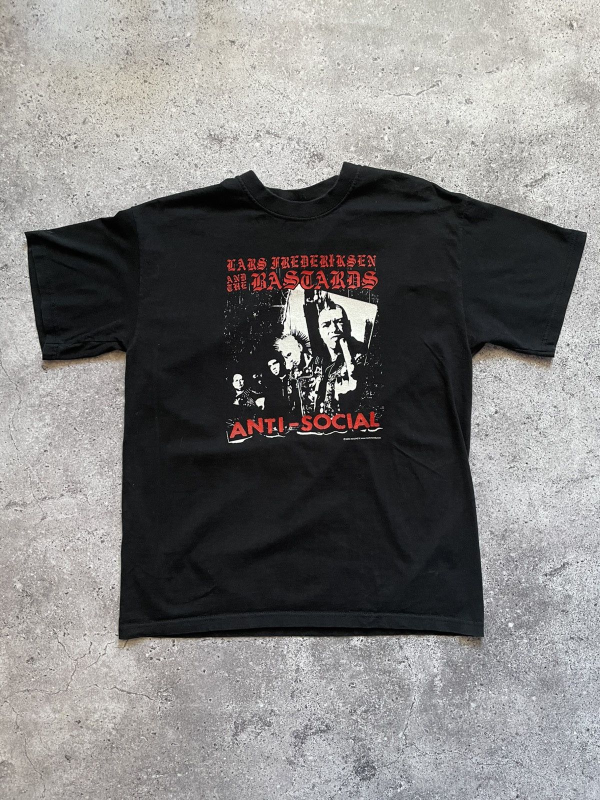 Band Tees Vintage 2004 Lars Frederiksen and The Bastards Punk Band Size US M / EU 48-50 / 2 - 1 Thumbnail