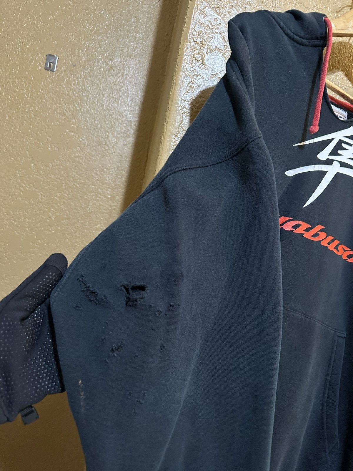 4GSELLER × Vintage Distressed Vintage Suzuki Hayabusa Motorcycle Hoodie Large Size US L / EU 52-54 / 3 - 4 Thumbnail