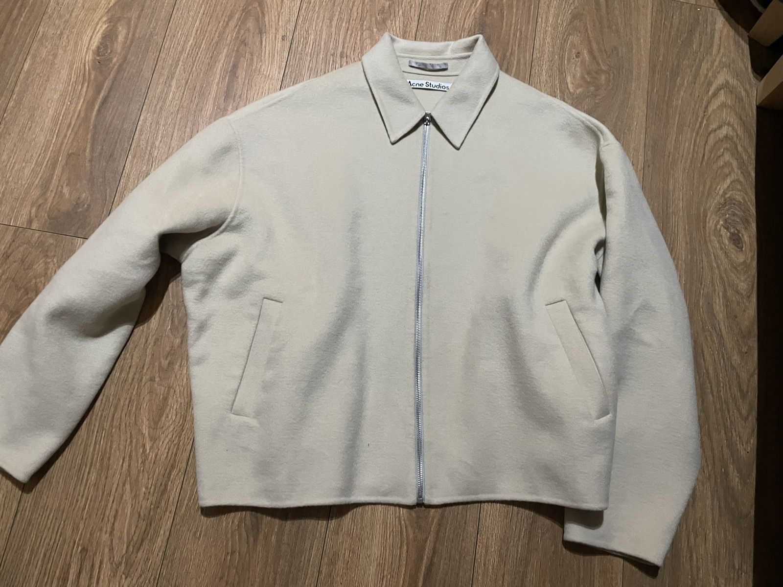 Acne Studios Acne Studios Wool Zipper Jacket Size US S / EU 44-46 / 1 - 1 Thumbnail
