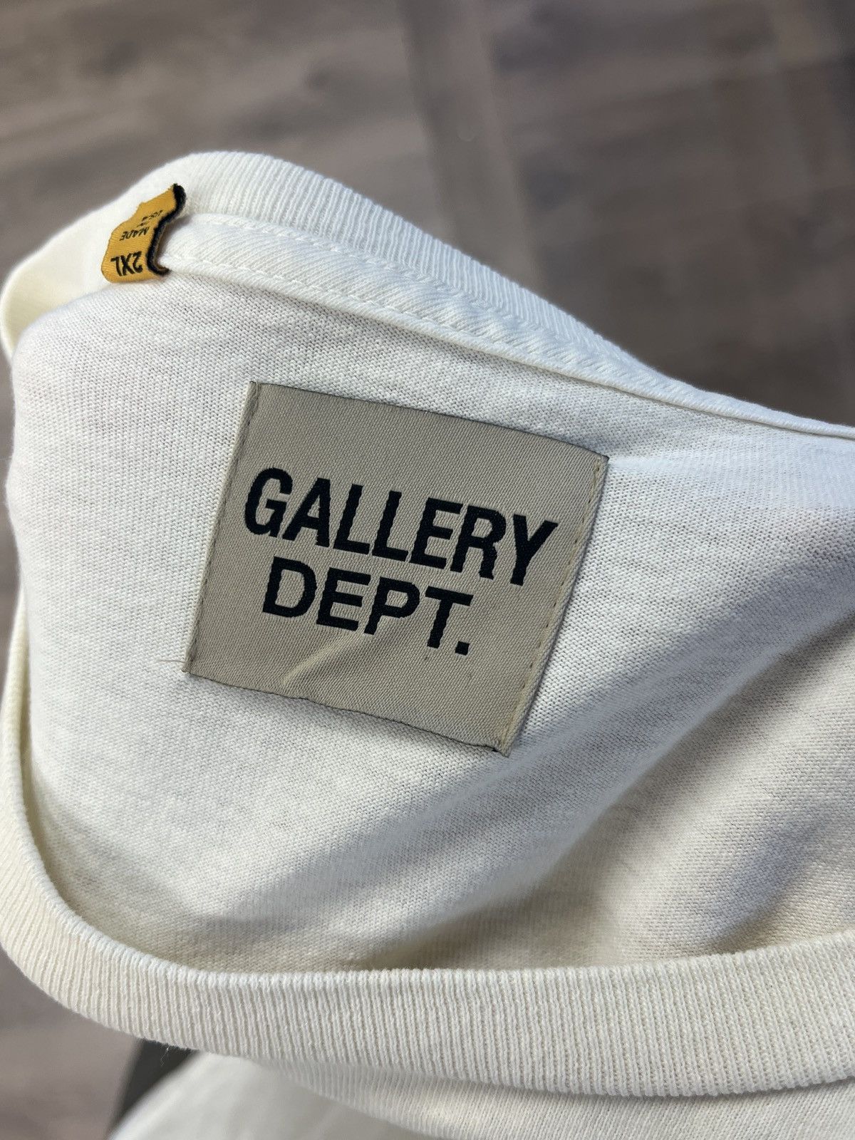 Gallery Dept. Gallery Dept. Drive Thru T-Shirt Cream 2XL Size US XXL / EU 58 / 5 - 3 Thumbnail