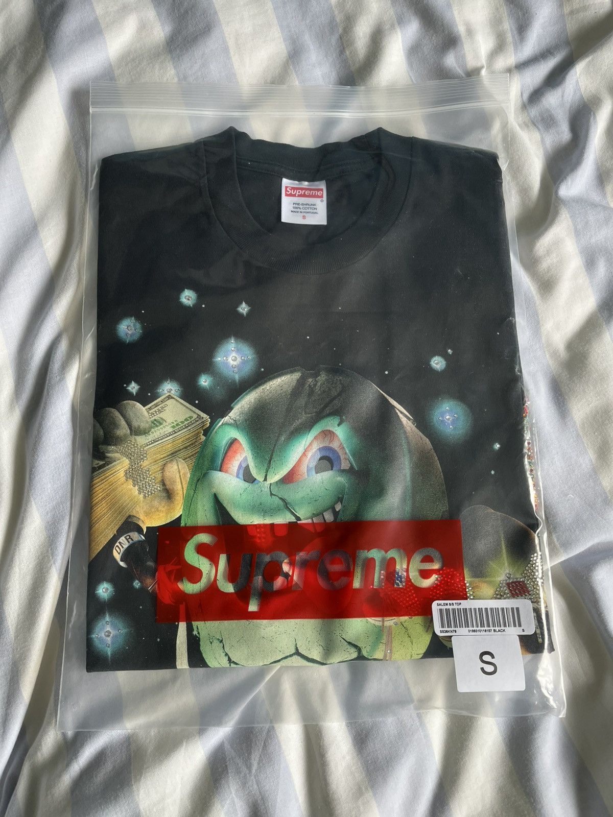 Supreme Supreme SALEM S/S Top – Black – X-Large – Brand New | Grailed