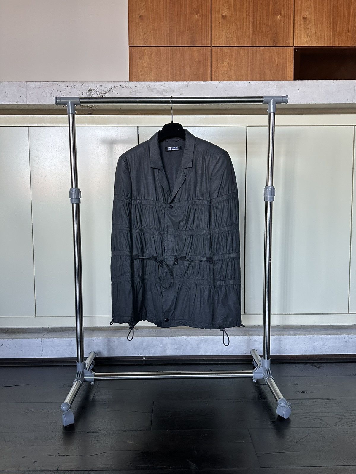 Raf Simons Waxed Cotton Sports Blazer Size US S / EU 44-46 / 1 - 1 Thumbnail
