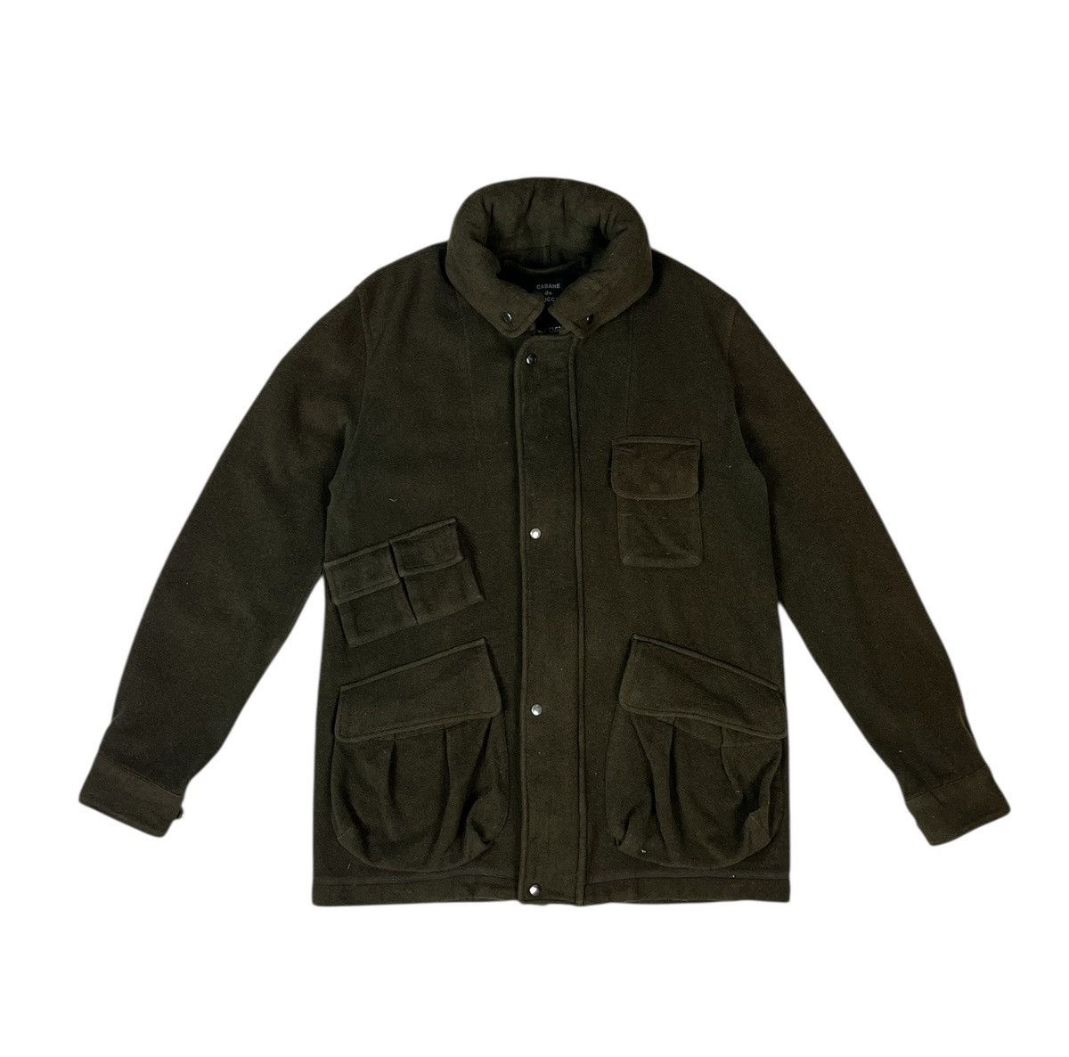 CABANE de ZUCCa × Zucca Cabane de Zucca Utility Military Wool Jacket Type ZU-23 CZ24 Size US M / EU 48-50 / 2 - 3 Thumbnail