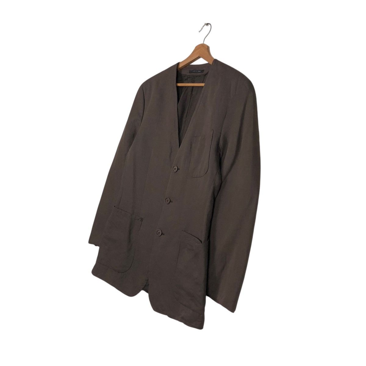 Emporio Armani 🔥VINTAGE CHORE JACKET EMPORIA ARMANI MADE IN ITALY Y COLLAR Size US M / EU 48-50 / 2 - 4 Thumbnail